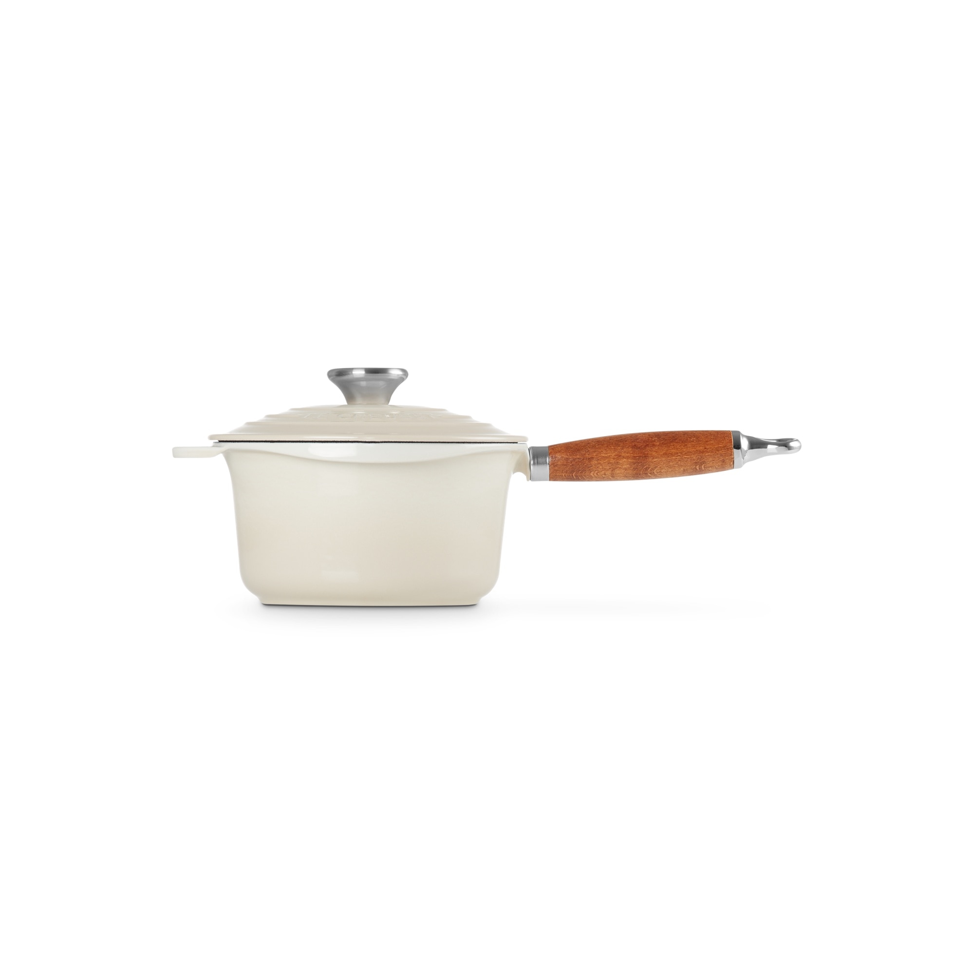 Cazo de Hierro Fundido con mango de madera Le Creuset - Merengue Merengue-3