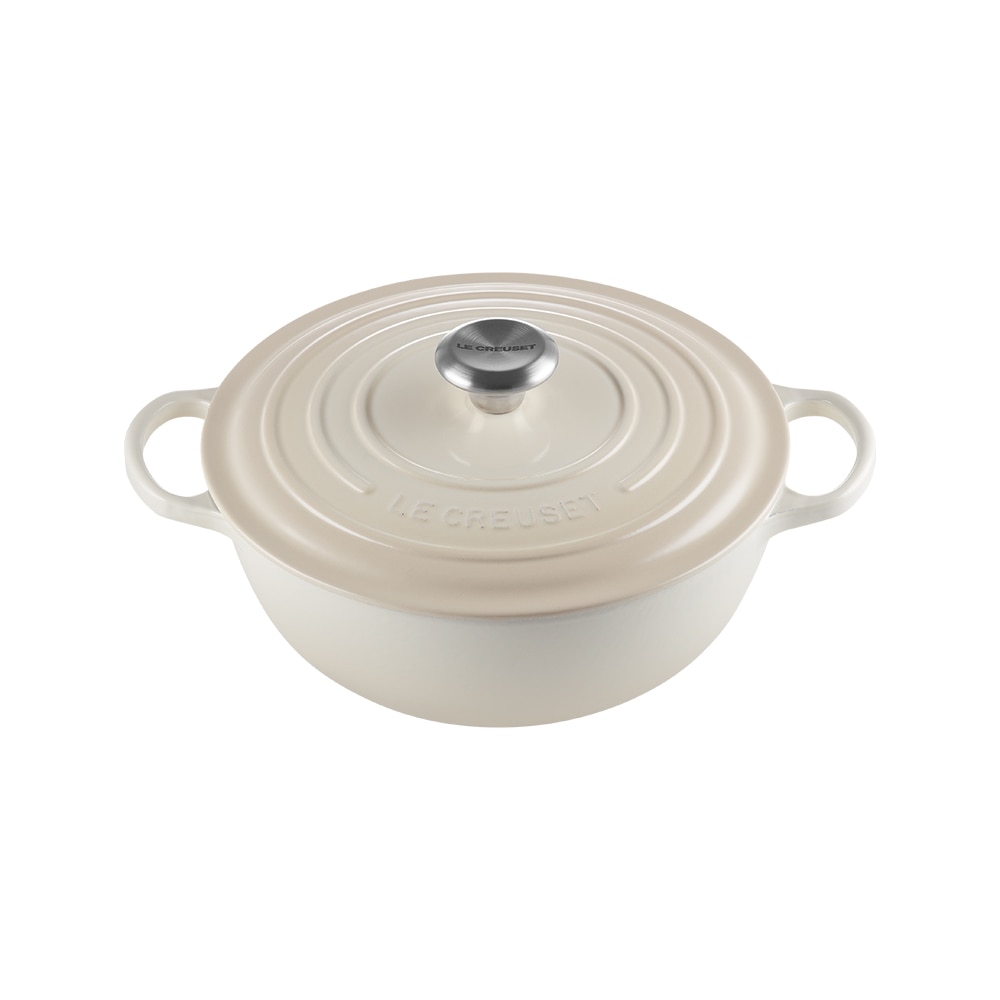 Marmita de hierro fundido Le Creuset - Blanco Cacerola de 26 cm Blanco-1