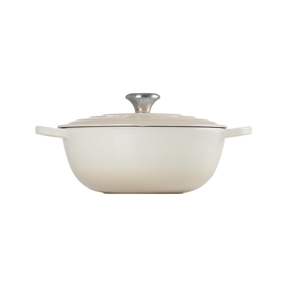 Marmita de hierro fundido Le Creuset - Blanco Cacerola de 26 cm Blanco-2