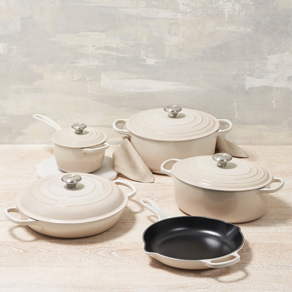 Marmita de hierro fundido Le Creuset - Blanco Cacerola de 26 cm Blanco-3