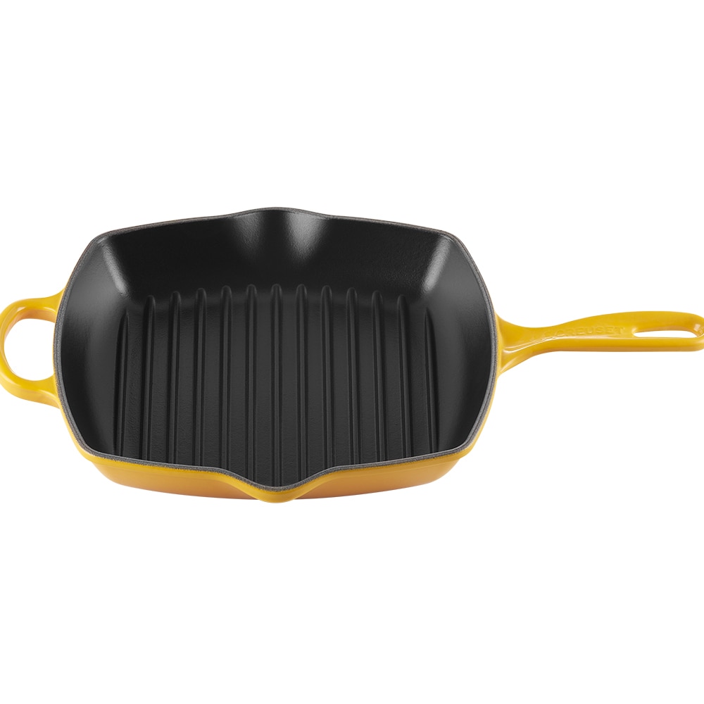 Imagen 1 de Sartén Skillet cuadrada de hierro fundido Le Creuset - Mostaza Sartén de 26 cm Mostaza