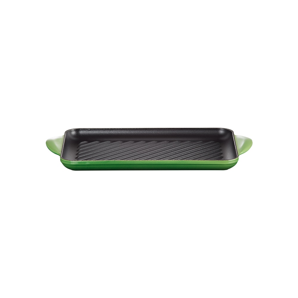 Parrilla rectangular de hierro fundido Le Creuset - Verde Grill de 32 cm Verde-1