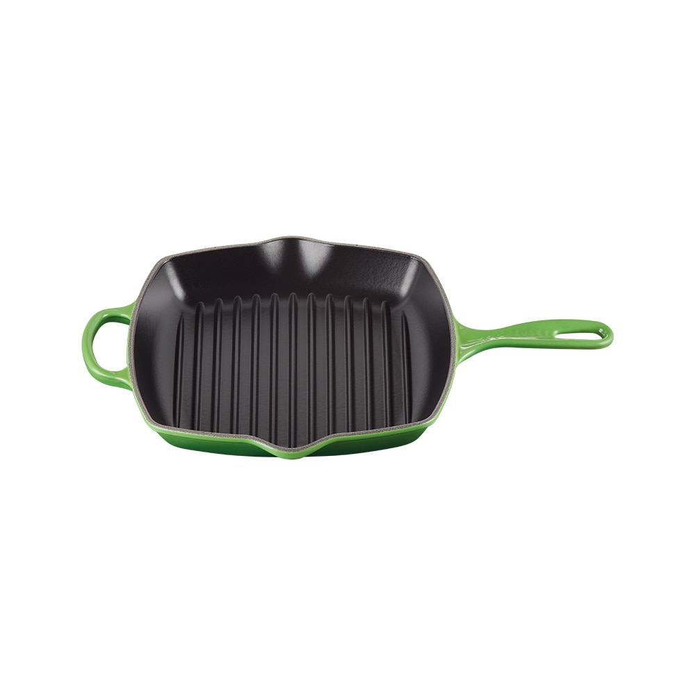 Imagen 1 de Sartén Skillet cuadrada de hierro fundido Le Creuset - Verde Sartén de 26 cm Verde