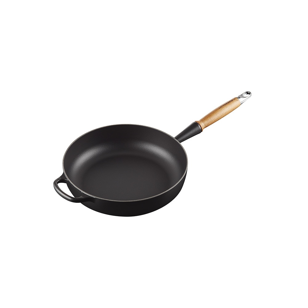 Imagen 1 de Sauté con mango de madera hierro fundido Le Creuset - Negro Sartén de 28 cm Negro
