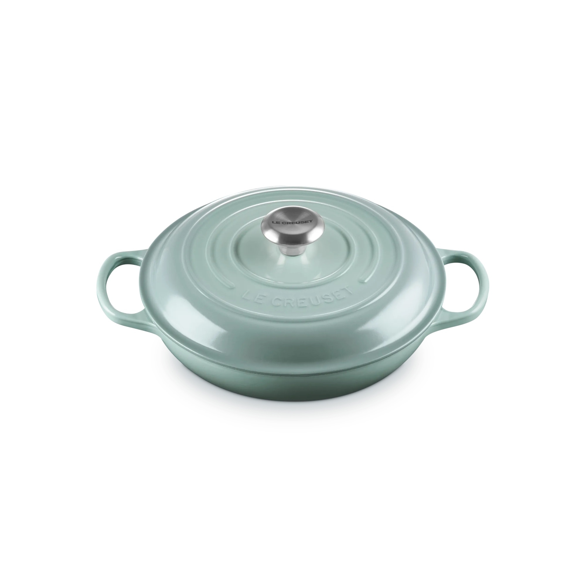 Cacerola baja de hierro fundido Le Creuset - Verde claro Cacerola de 26 cm Verde claro-2