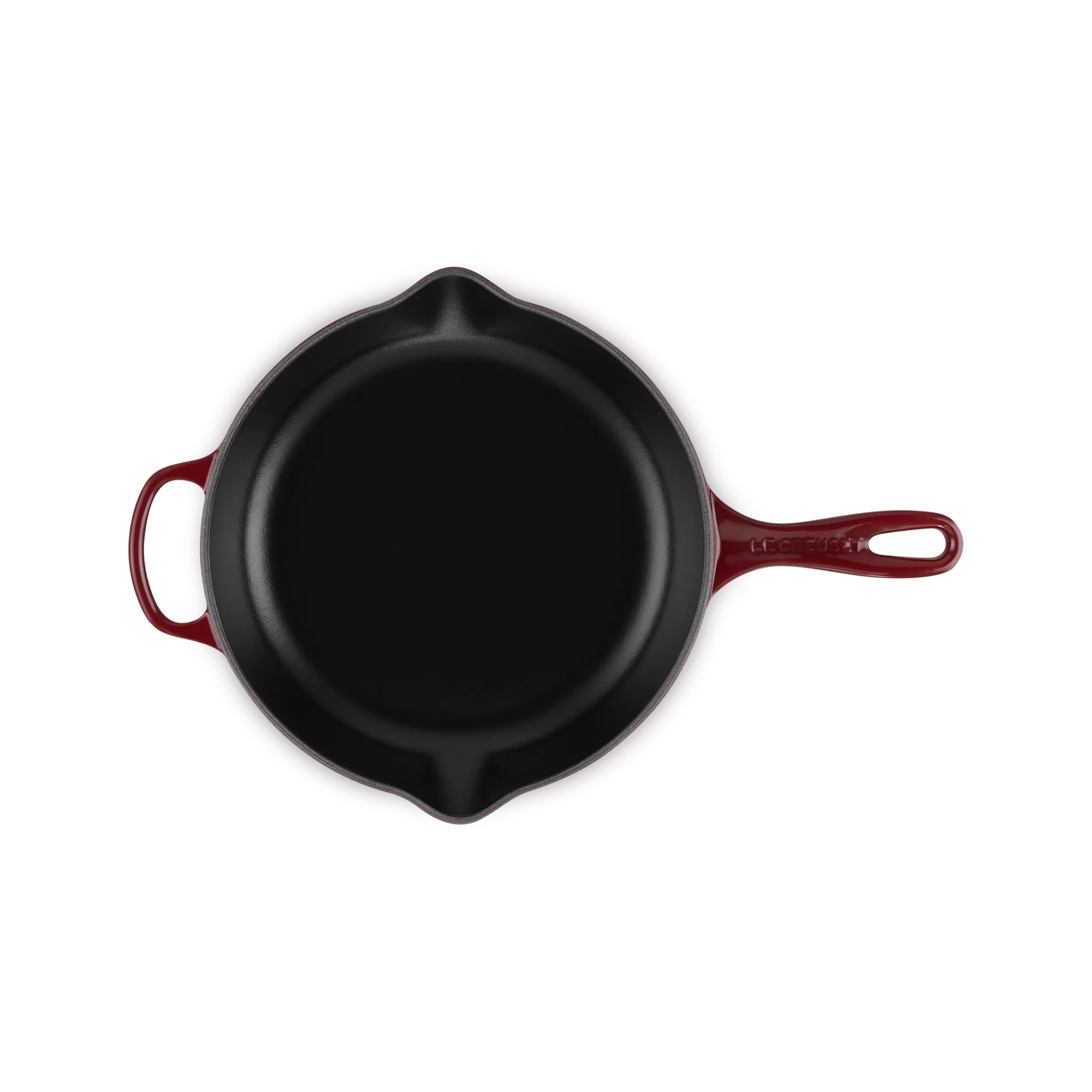 Imagen 3 de Sartén Skillet redonda de hierro fundido Le Creuset - Marrón Sartén de 23 cm Marrón
