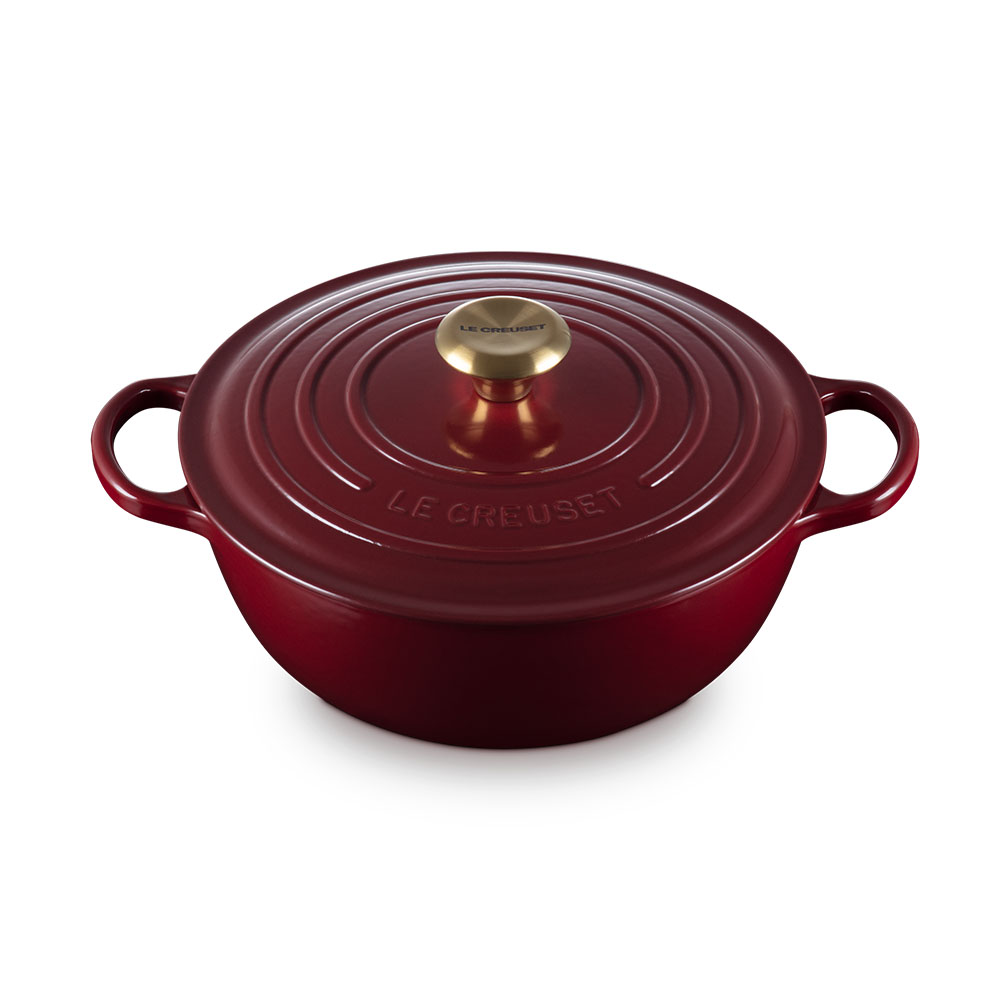 Marmita de hierro fundido Le Creuset - Marrón Cacerola de 26 cm Marrón-2