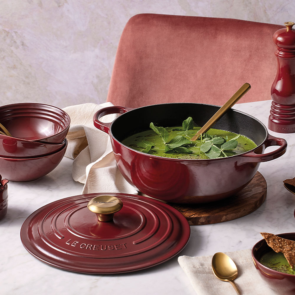 Marmita de hierro fundido Le Creuset - Marrón Cacerola de 26 cm Marrón-4