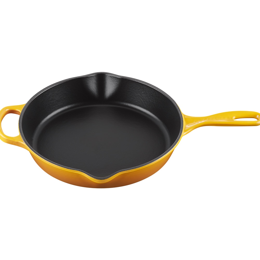Sartén Skillet alta de hierro fundido Le Creuset - Mostaza Sartén de 26 cm Mostaza-1