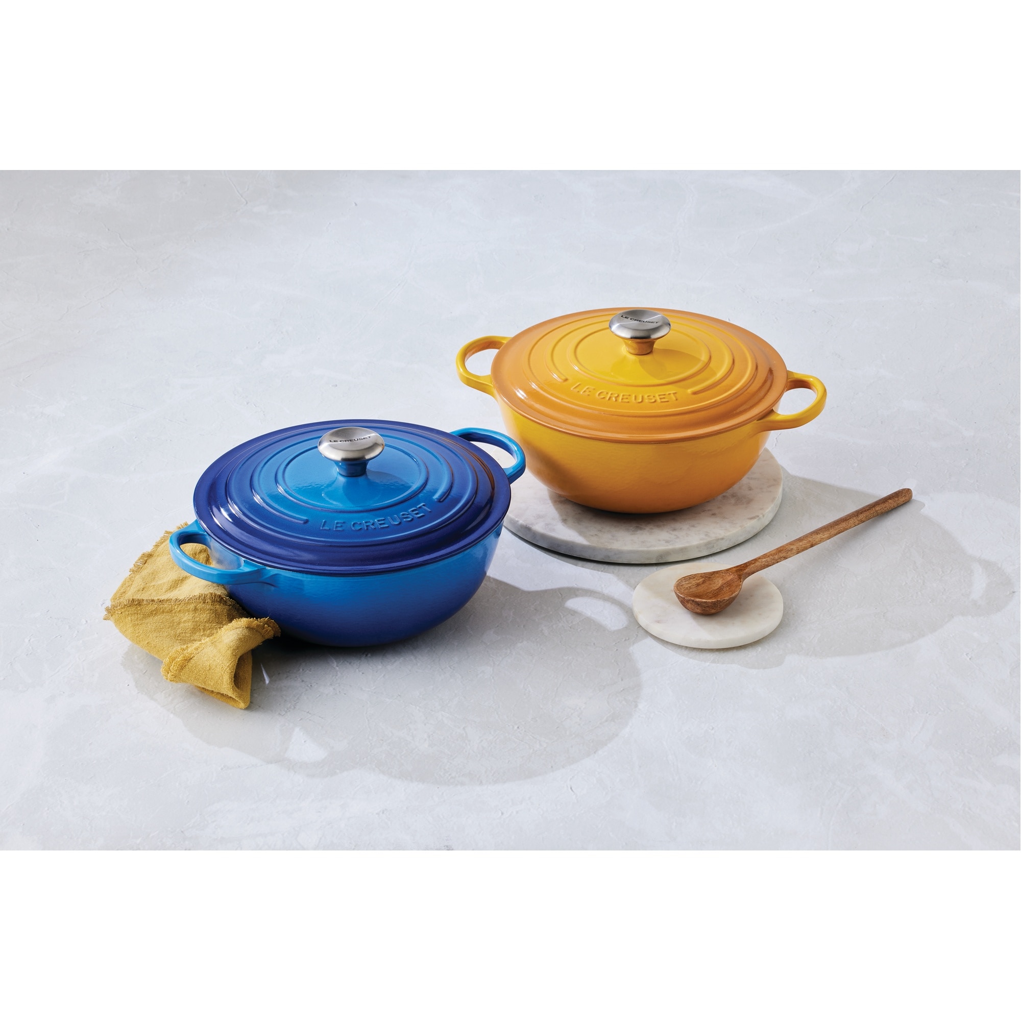Marmita de hierro fundido Le Creuset - Azulón Cacerola de 28 cm Azulón-6