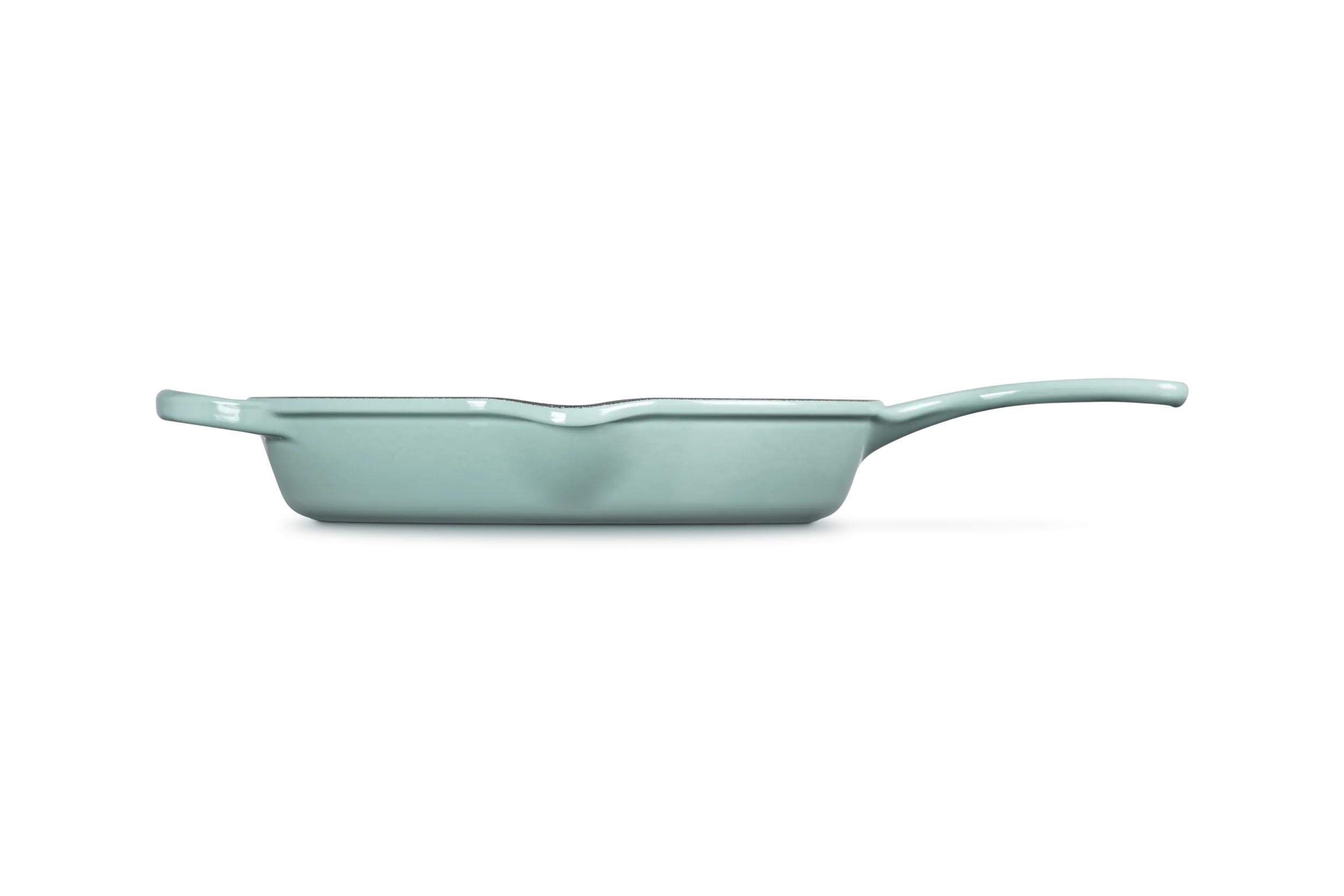Sartén Skillet alta de hierro fundido Le Creuset - Verde claro Sartén de 26 cm Verde claro-3