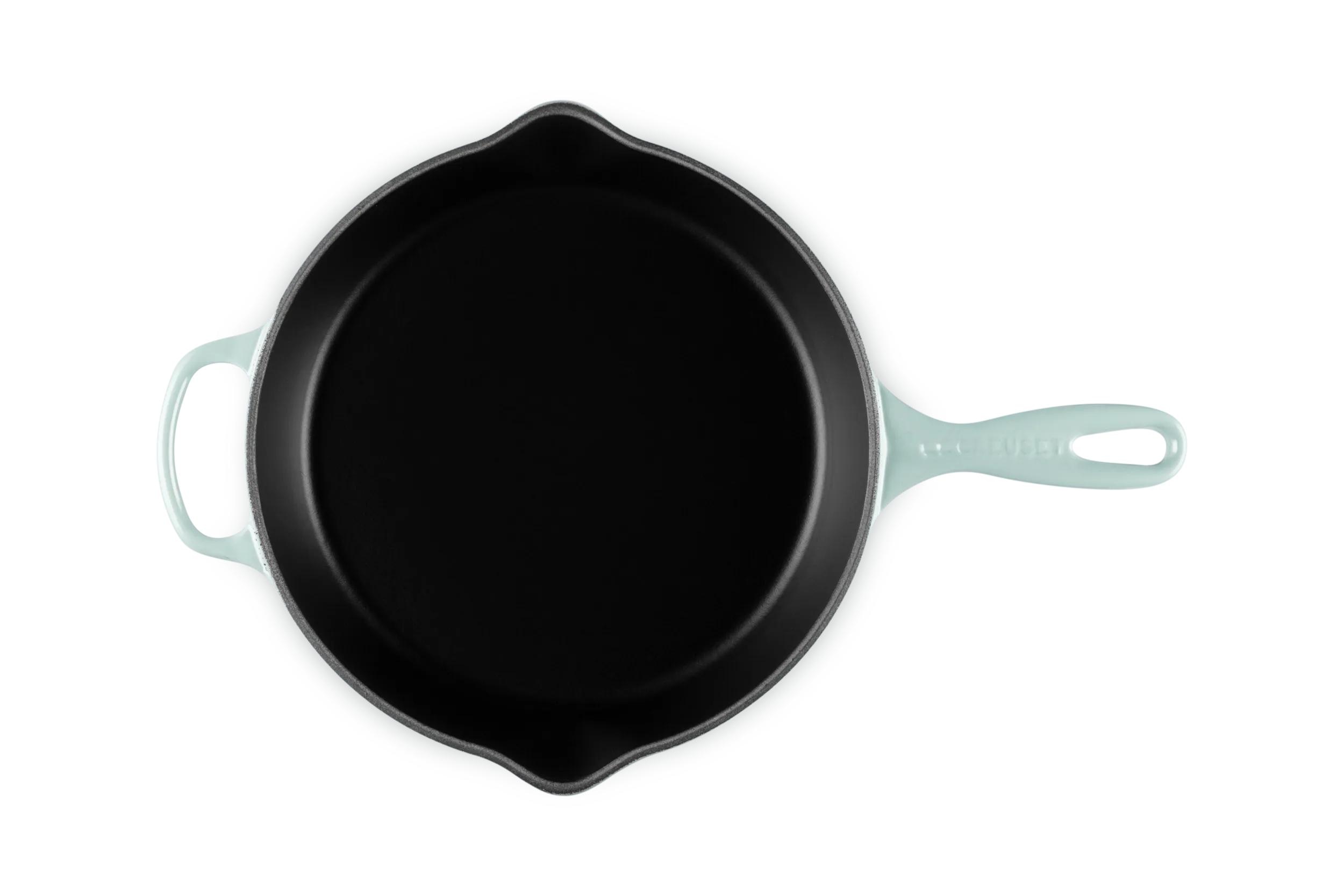 Sartén Skillet alta de hierro fundido Le Creuset - Verde claro Sartén de 26 cm Verde claro-4