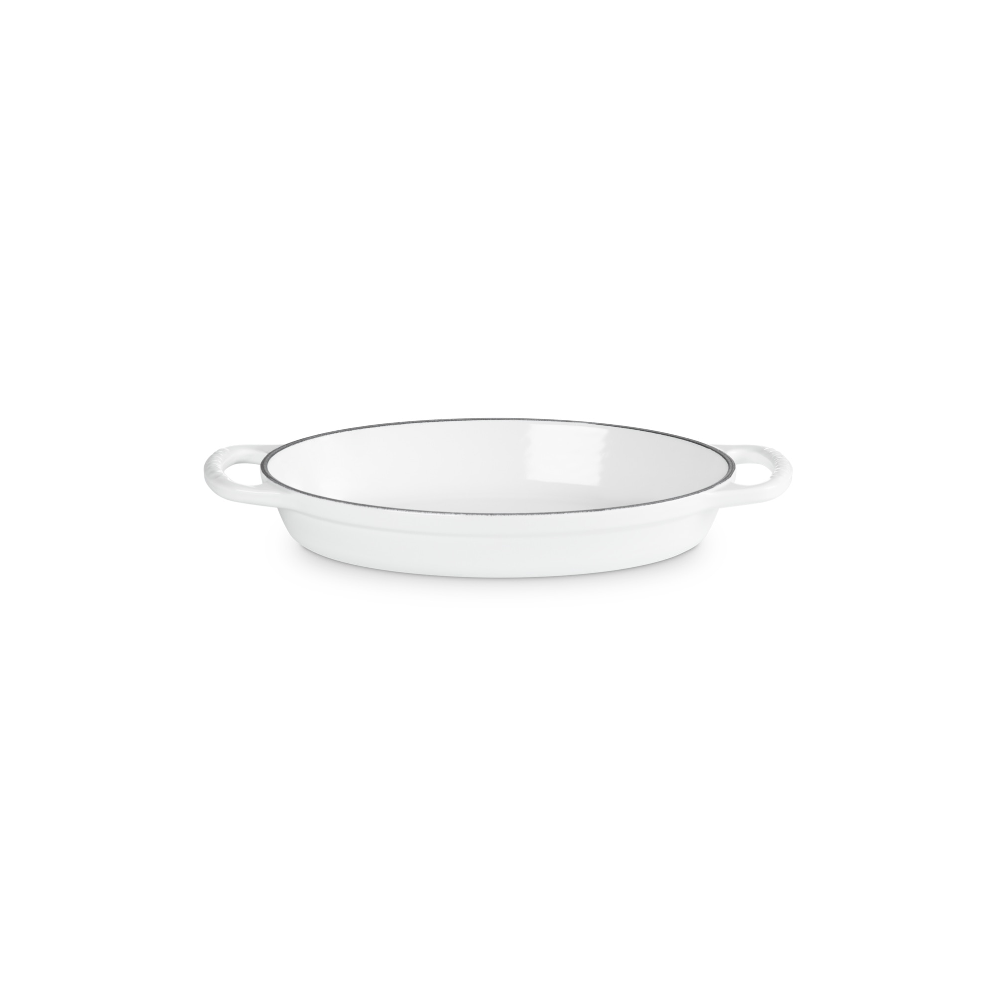 Imagen 1 de Bandeja asadora de hierro fundido Le Creuset - Blanco 24 cm Blanco