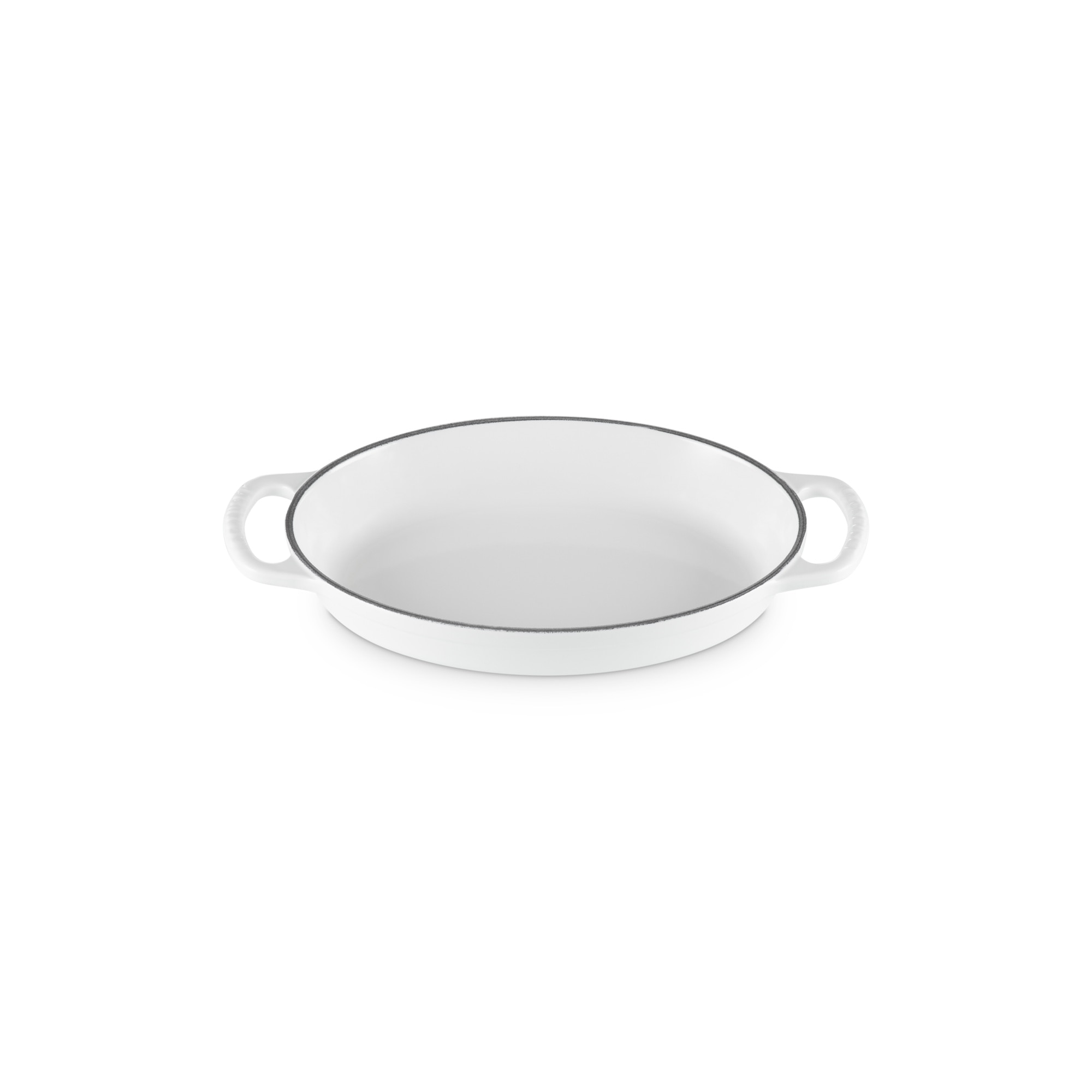 Imagen 3 de Bandeja asadora de hierro fundido Le Creuset - Blanco 24 cm Blanco