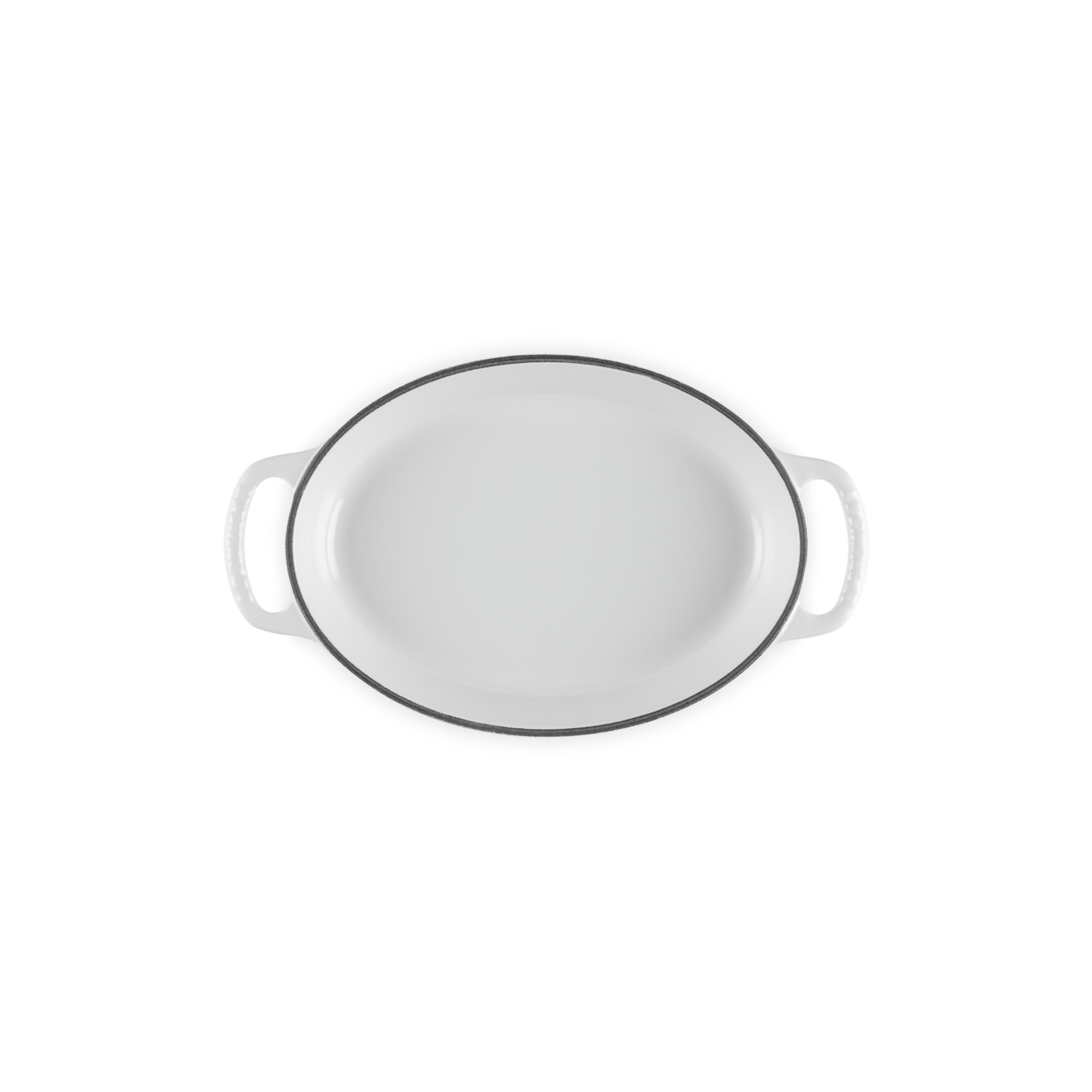 Imagen 4 de Bandeja asadora de hierro fundido Le Creuset - Blanco 24 cm Blanco
