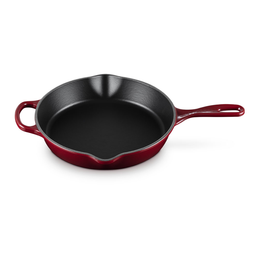 Sartén Skillet alta de hierro fundido Le Creuset - Marrón Sartén de 26 cm Marrón-1
