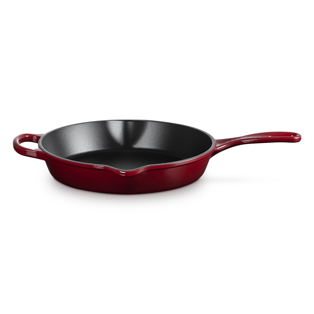 Sartén Skillet alta de hierro fundido Le Creuset - Marrón Sartén de 26 cm Marrón-2