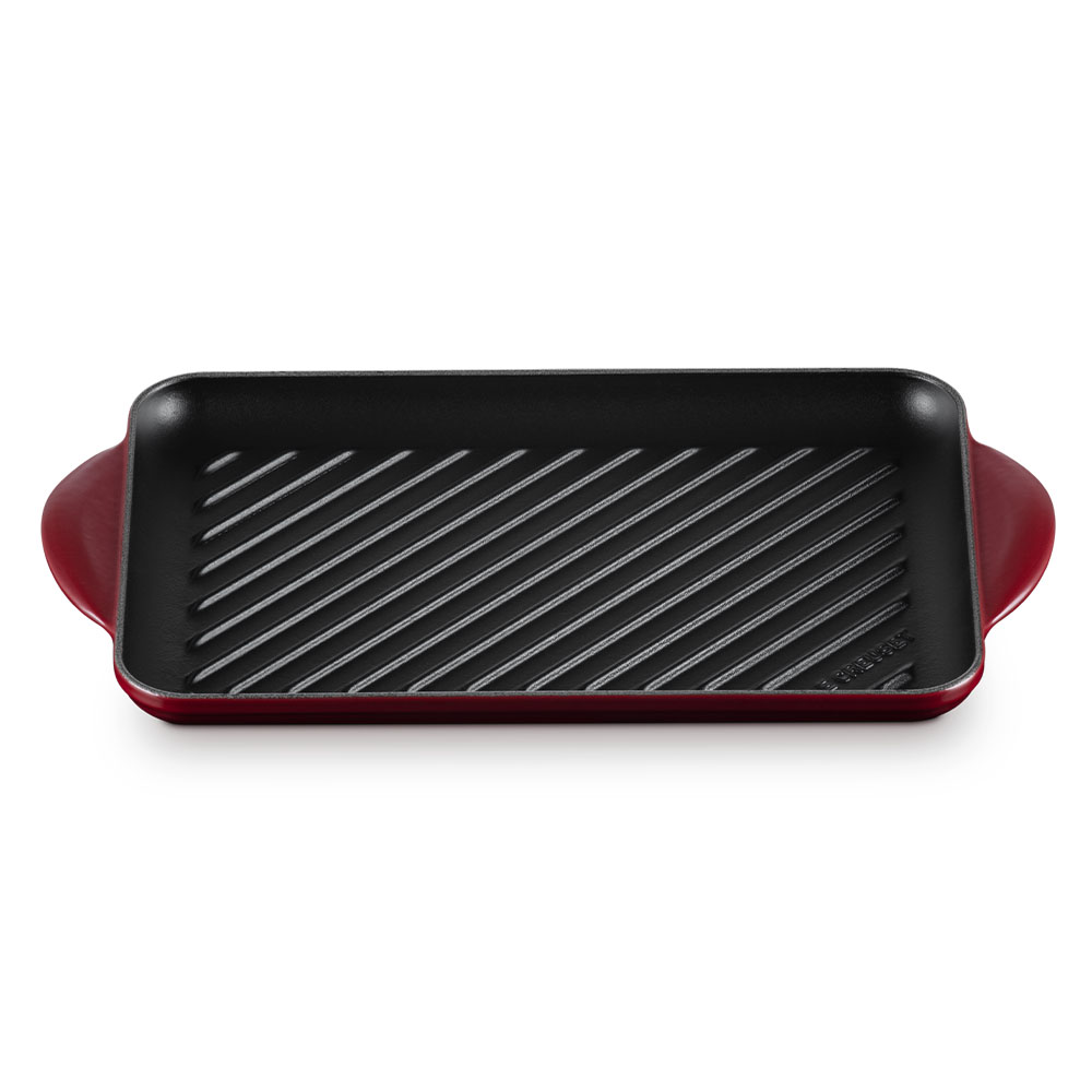Parrilla rectangular de hierro fundido Le Creuset - Marrón Grill de 32 cm Marrón-1