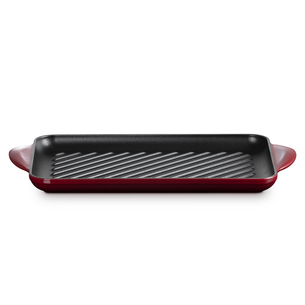 Parrilla rectangular de hierro fundido Le Creuset - Marrón Grill de 32 cm Marrón-2