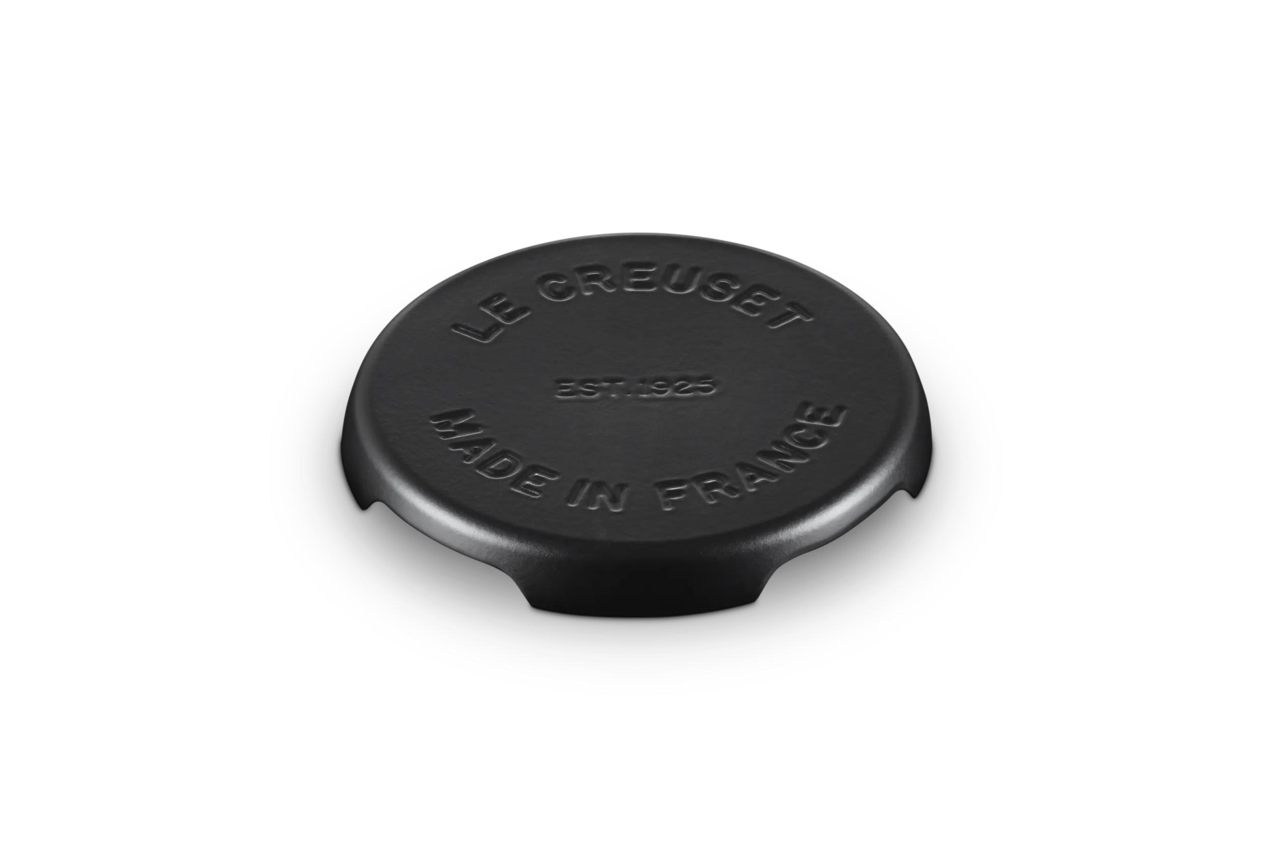 Imagen 1 de Salvamanteles Hierro Fundido redondo Le Creuset - Negro mate 22 cm Negro mate