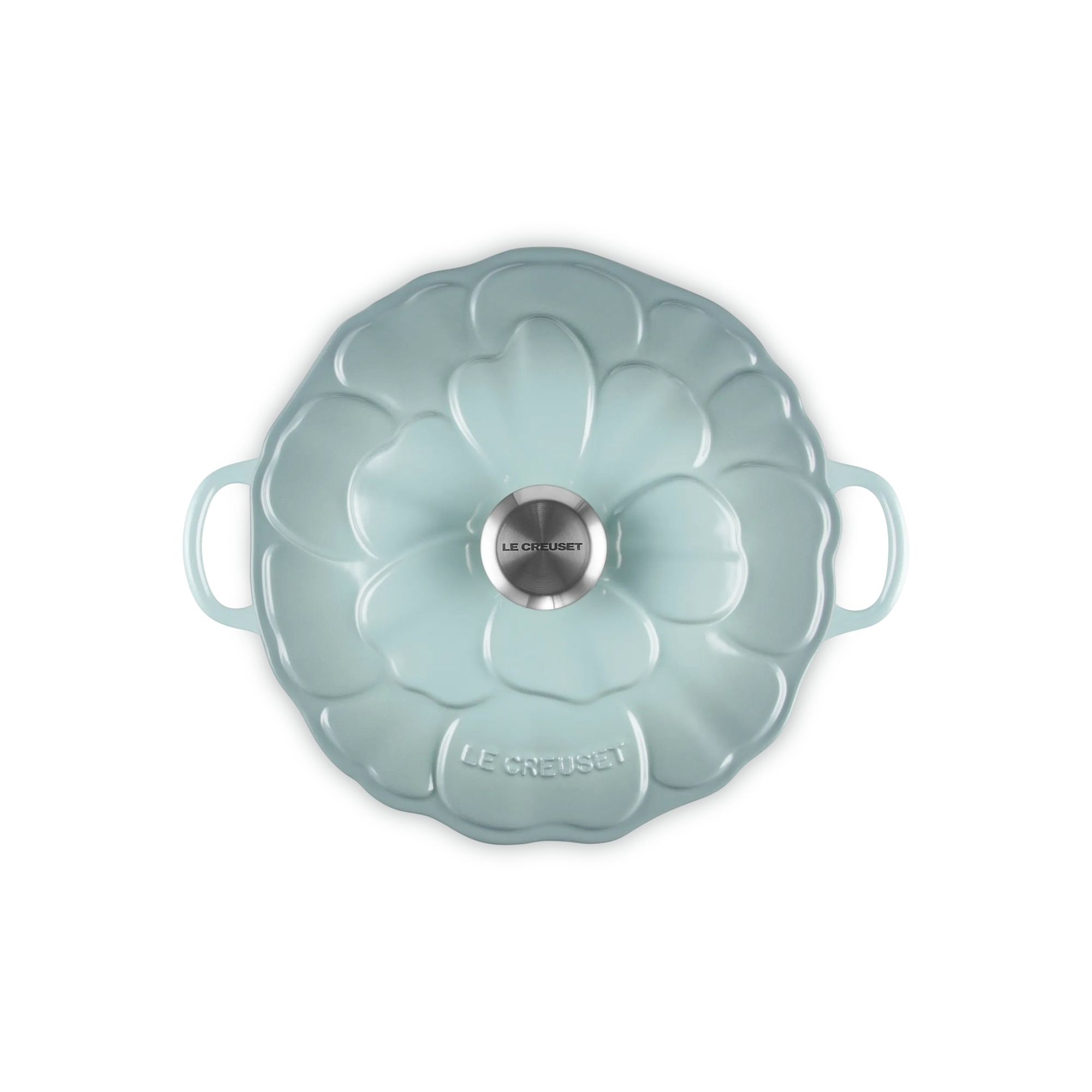 Cacerola baja hierro fundido Pétalo Le Creuset - Verde claro Cacerola de 26 cm Verde claro-4