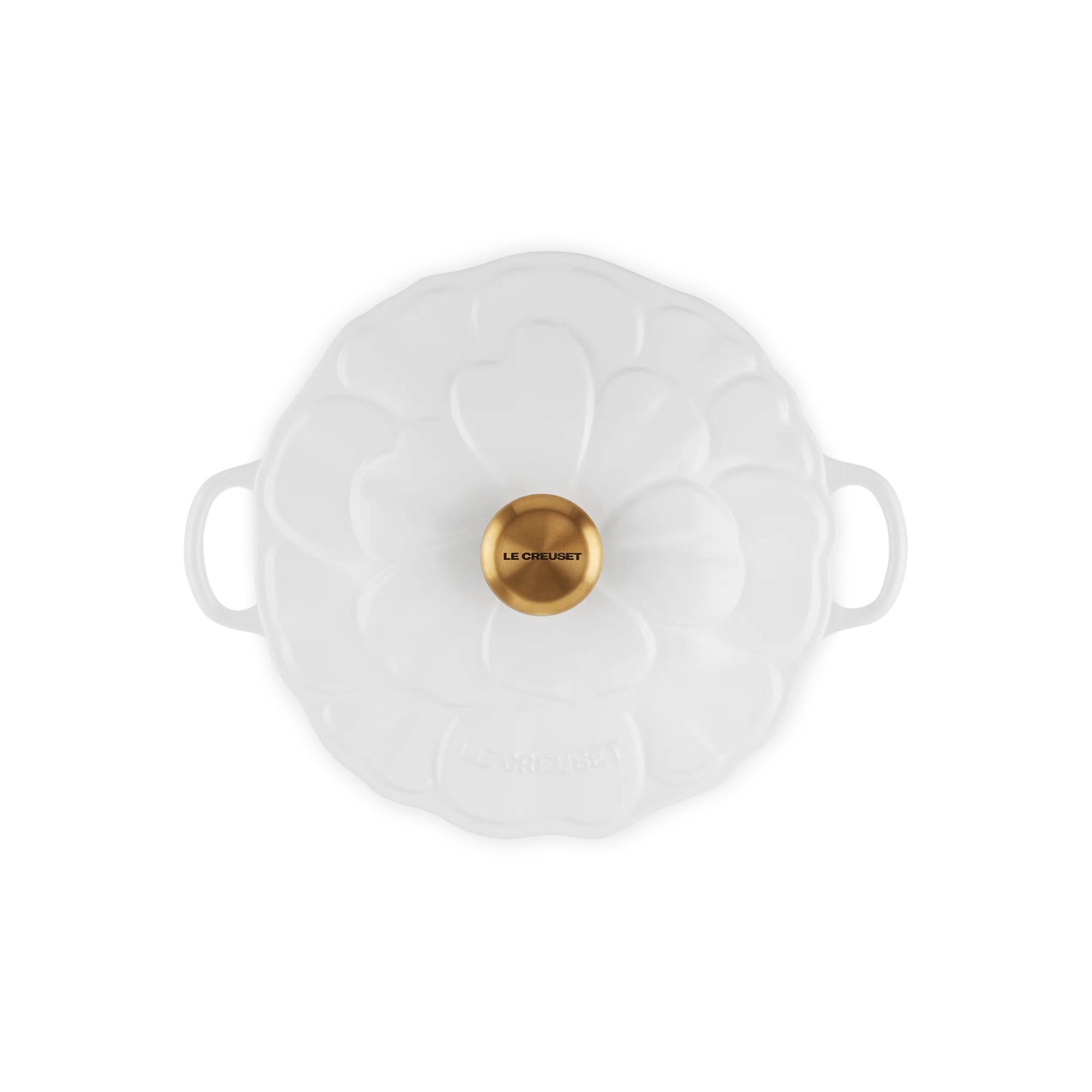 Cacerola baja hierro fundido Pétalo Le Creuset - Blanco Cacerola de 26 cm Blanco-4