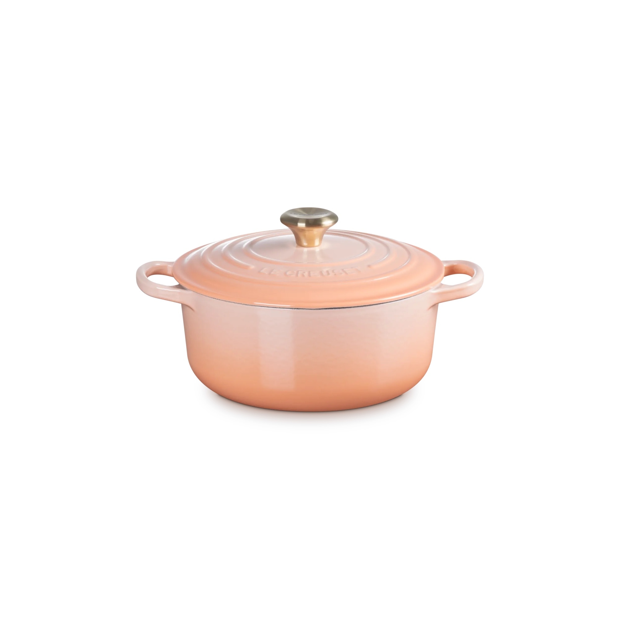 Cocotte redonda de hierro fundido Le Creuset - Salmón 20 cm Salmón-1