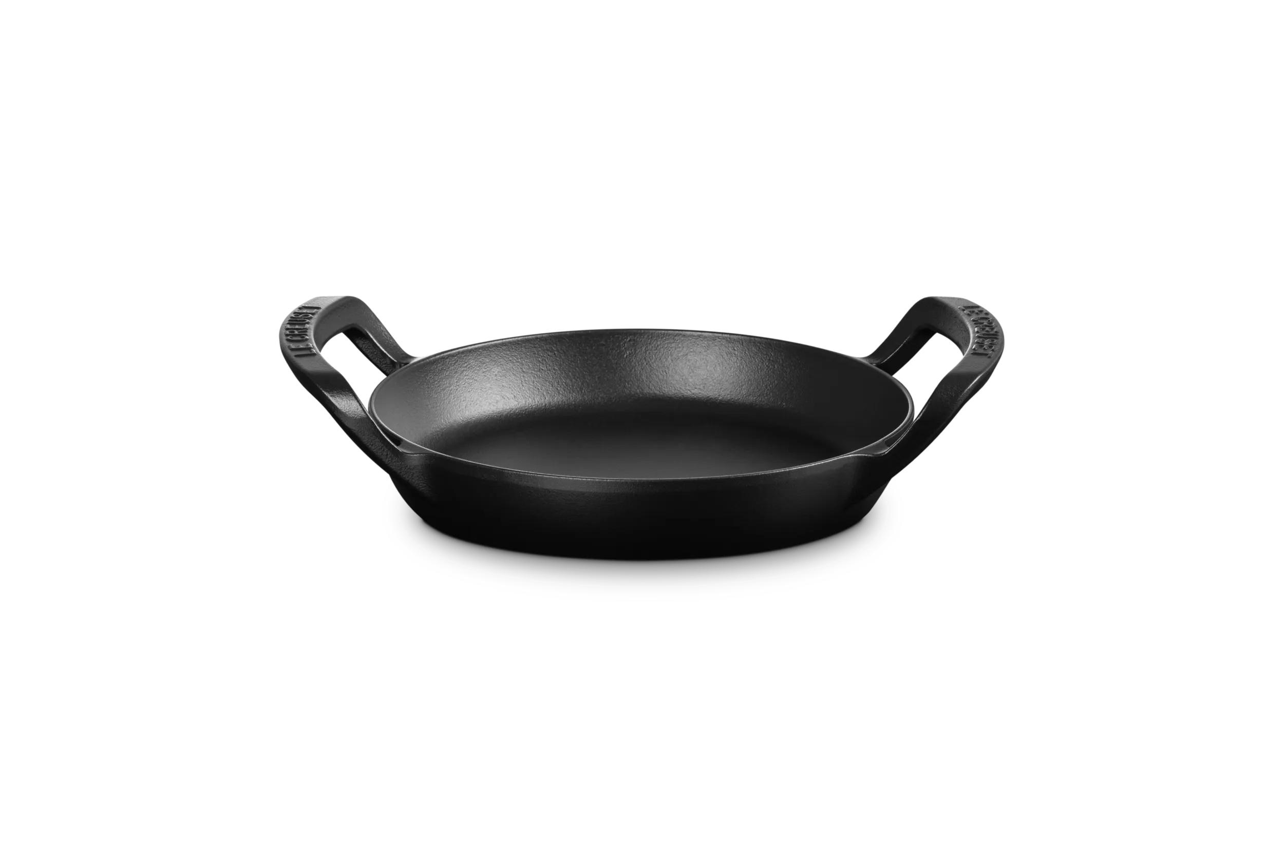 Sartén BBQ Skillet Redonda Lisa Hierro Fundido Le Creuset - Negro Negro-1