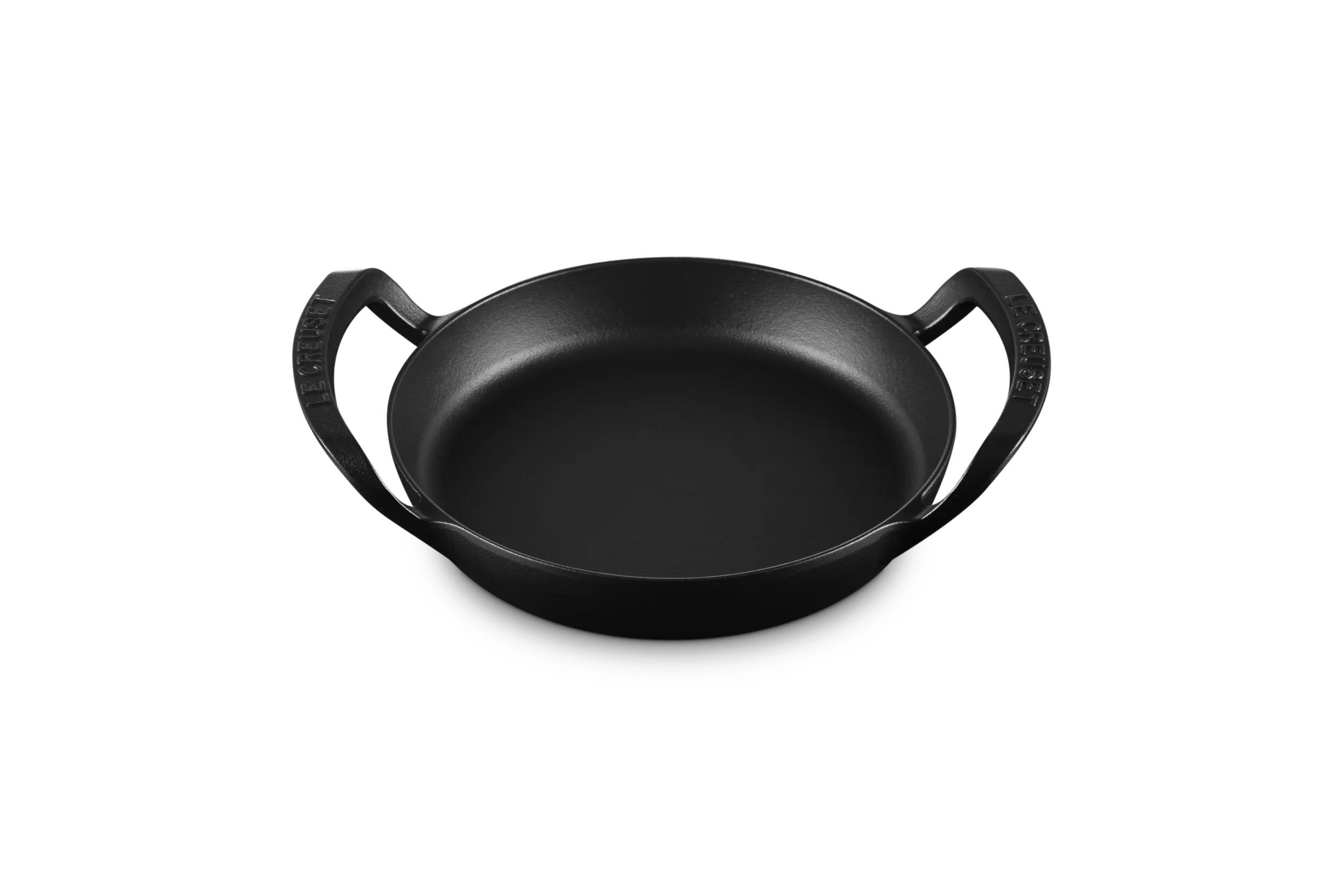 Sartén BBQ Skillet Redonda Lisa Hierro Fundido Le Creuset - Negro Negro-2
