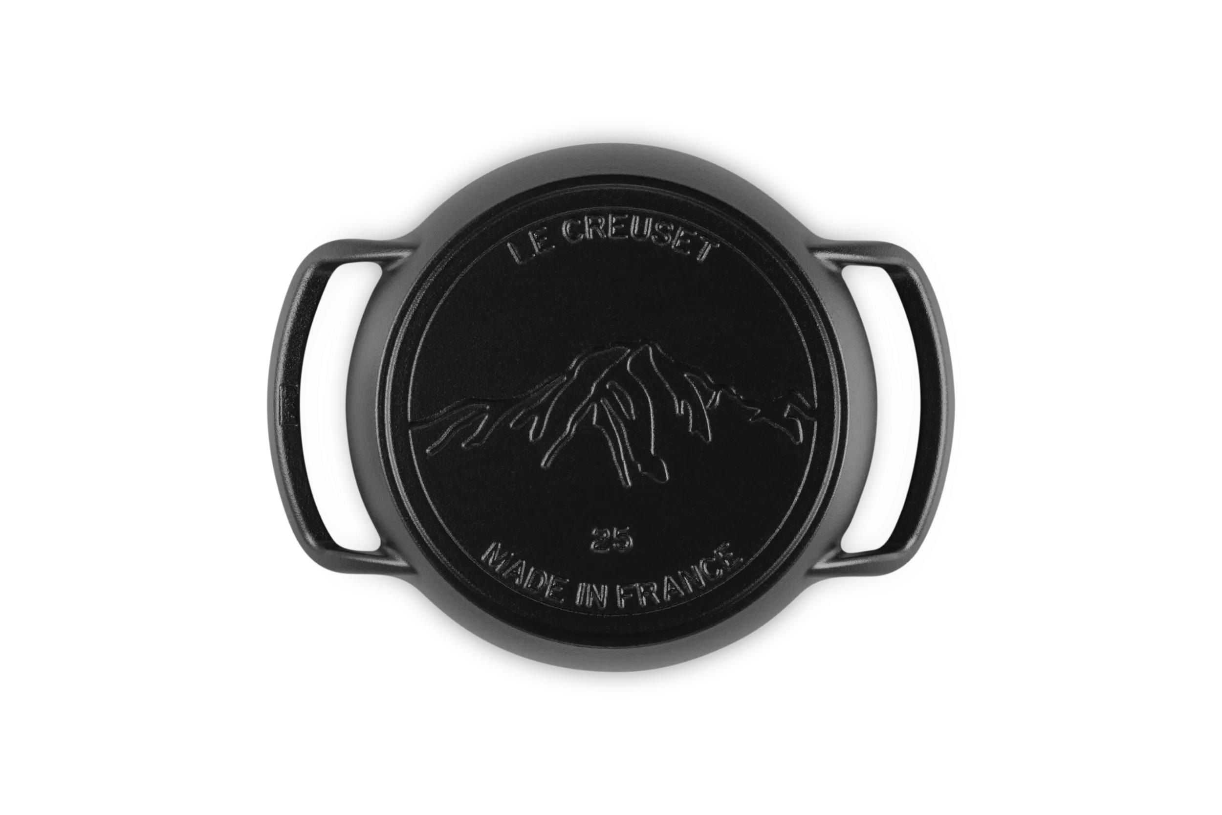Sartén BBQ Skillet Redonda Lisa Hierro Fundido Le Creuset - Negro Negro-4