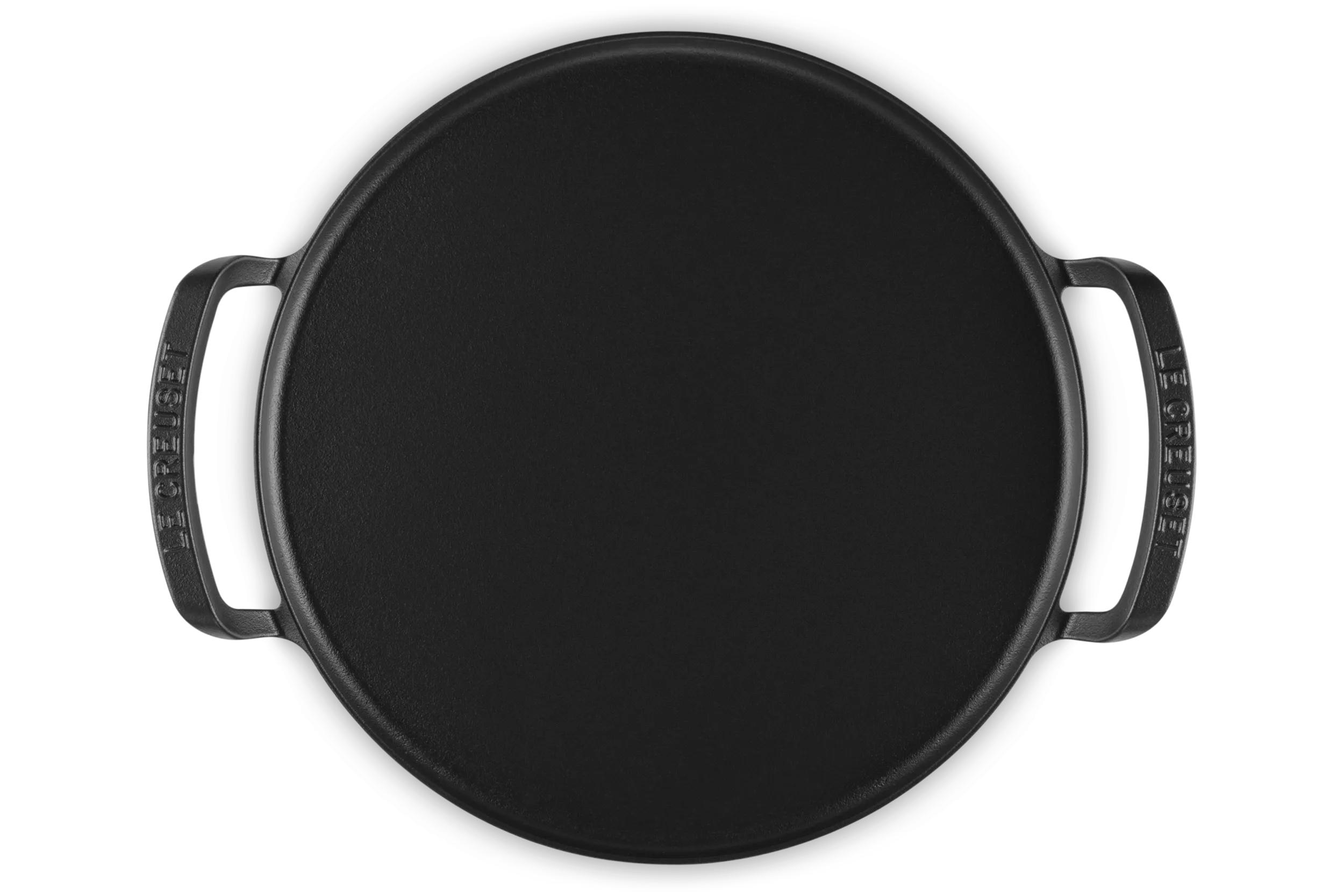 Sartén BBQ Pizza Hierro Fundido Le Creuset - Negro Negro-3