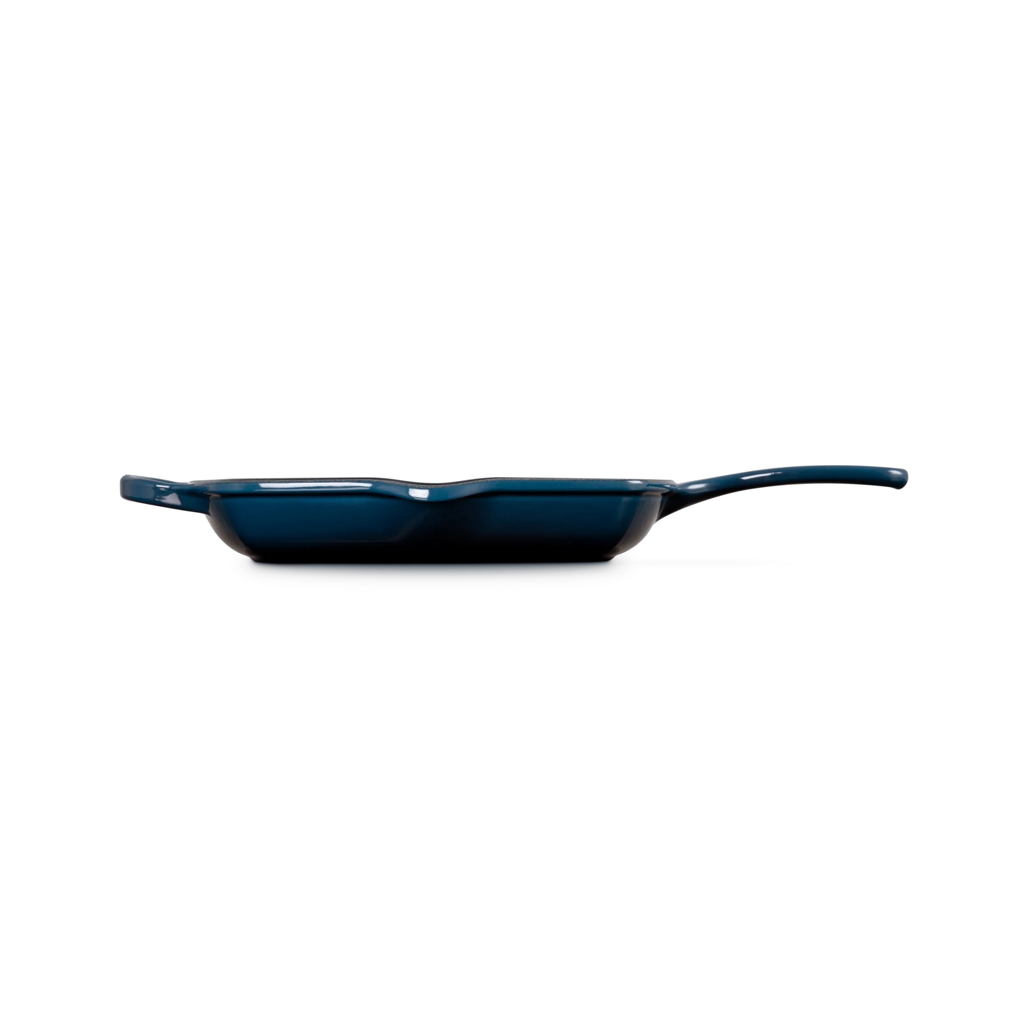 Imagen 4 de Sartén Skillet cuadrada de hierro fundido Le Creuset - Azul oscuro Sartén de 26 cm Azul oscuro