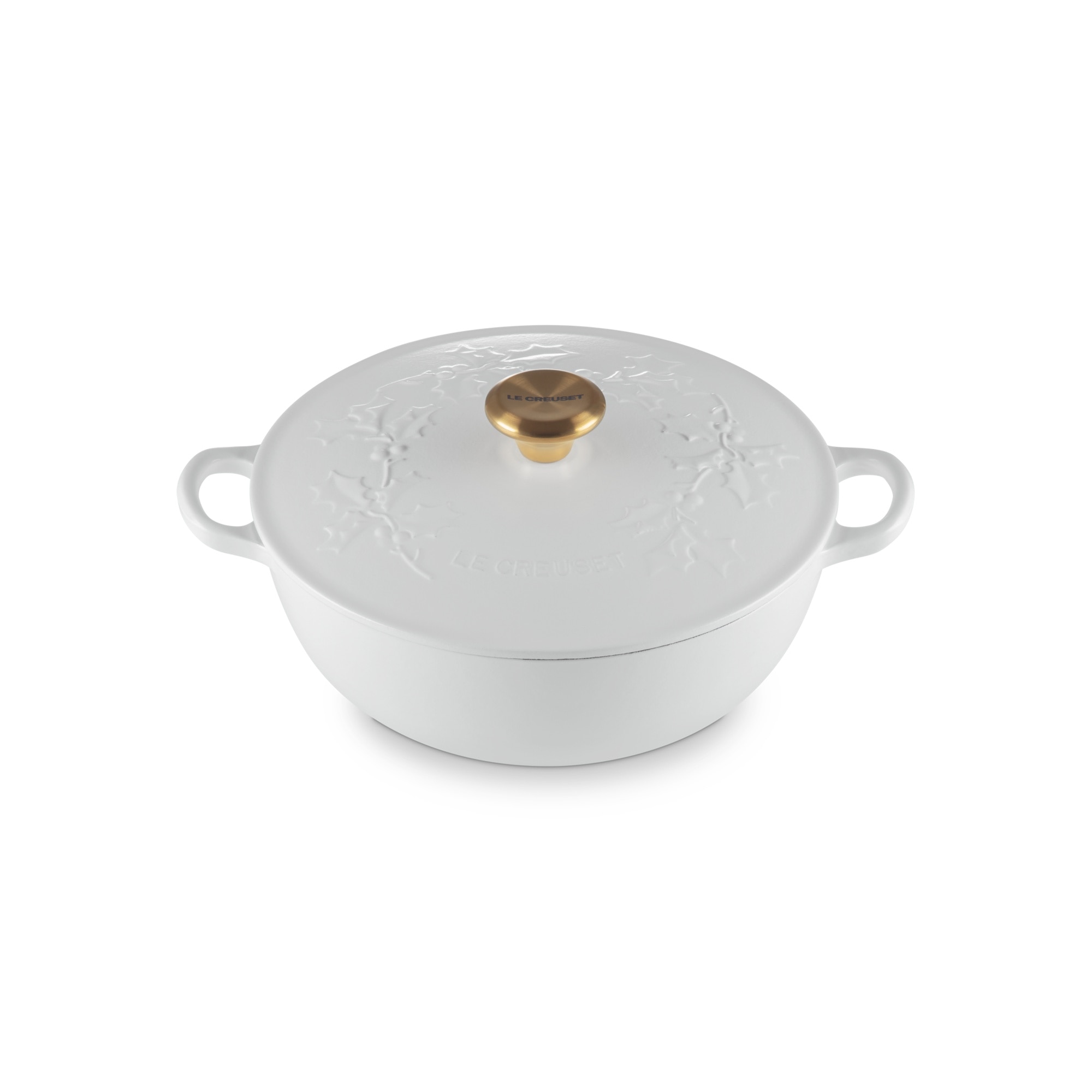 Marmita Holly de hierro fundido Le Creuset - Blanco Cacerola de 26 cm Blanco-2
