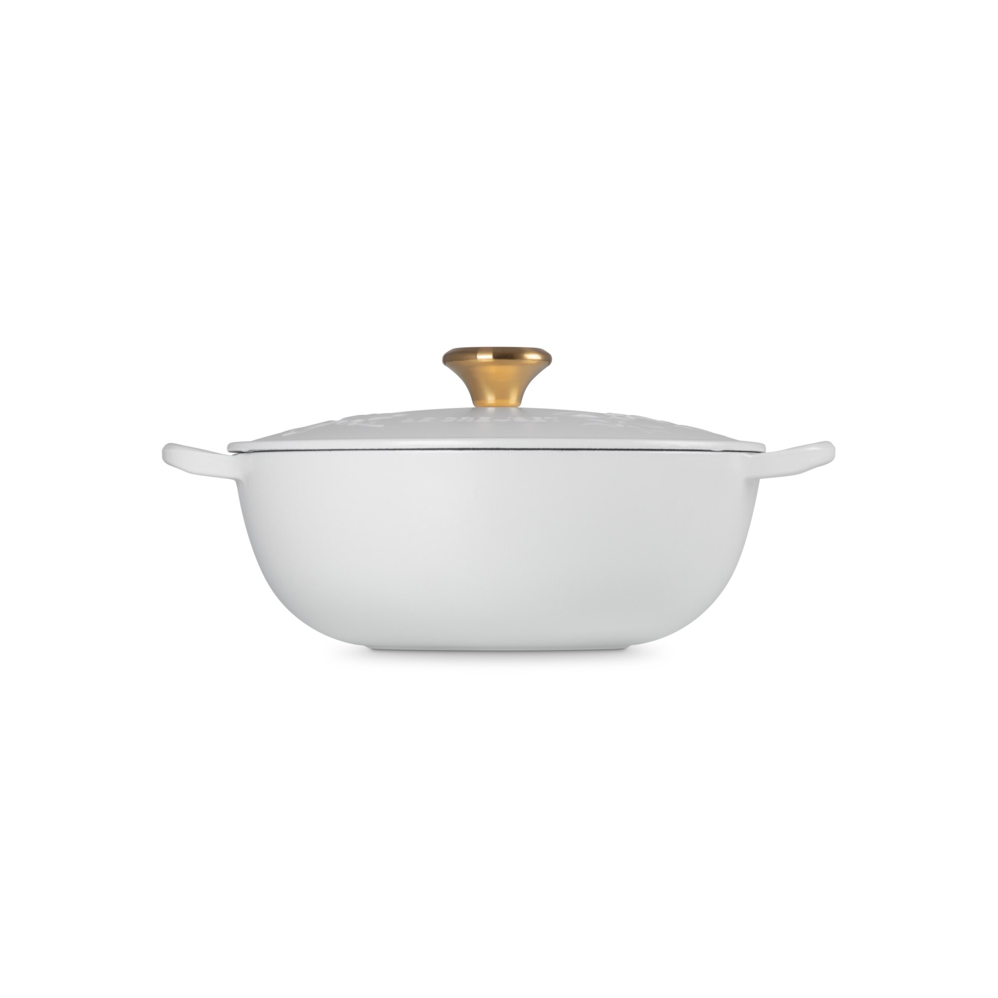 Marmita Holly de hierro fundido Le Creuset - Blanco Cacerola de 26 cm Blanco-3