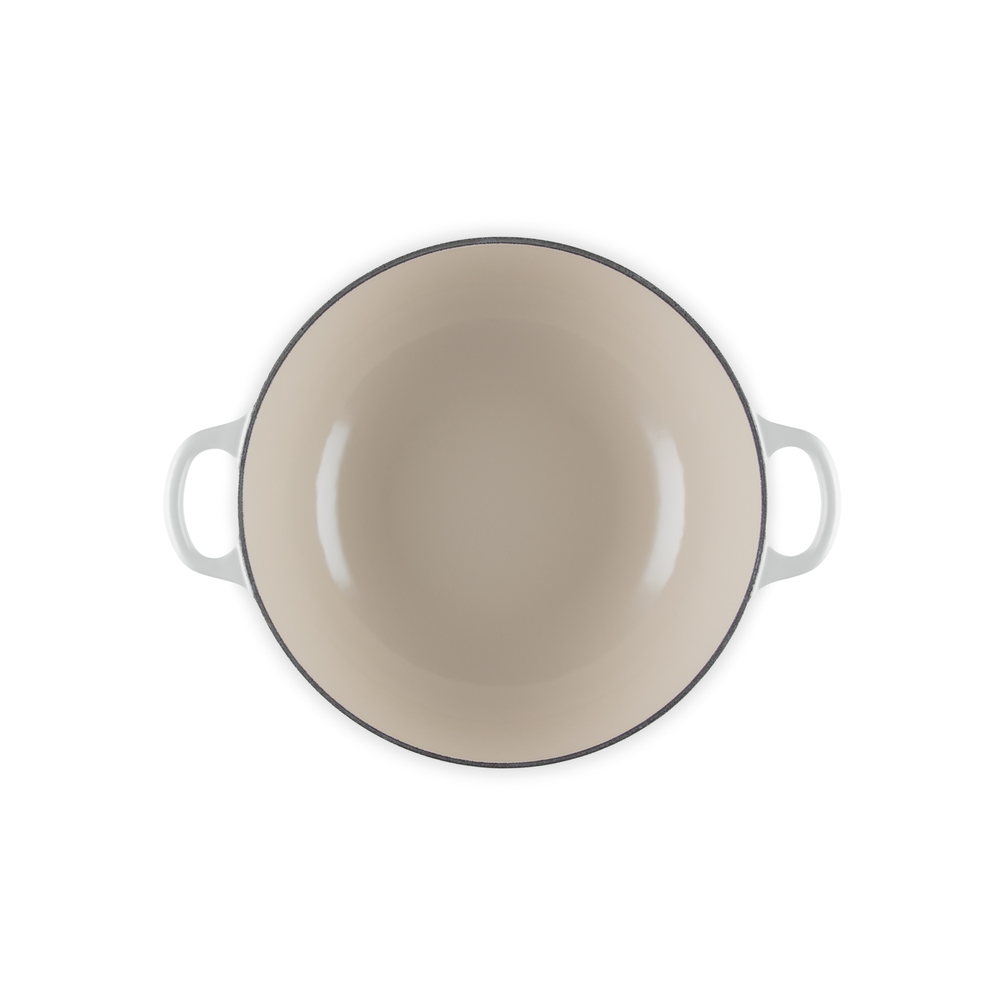 Marmita Holly de hierro fundido Le Creuset - Blanco Cacerola de 26 cm Blanco-5