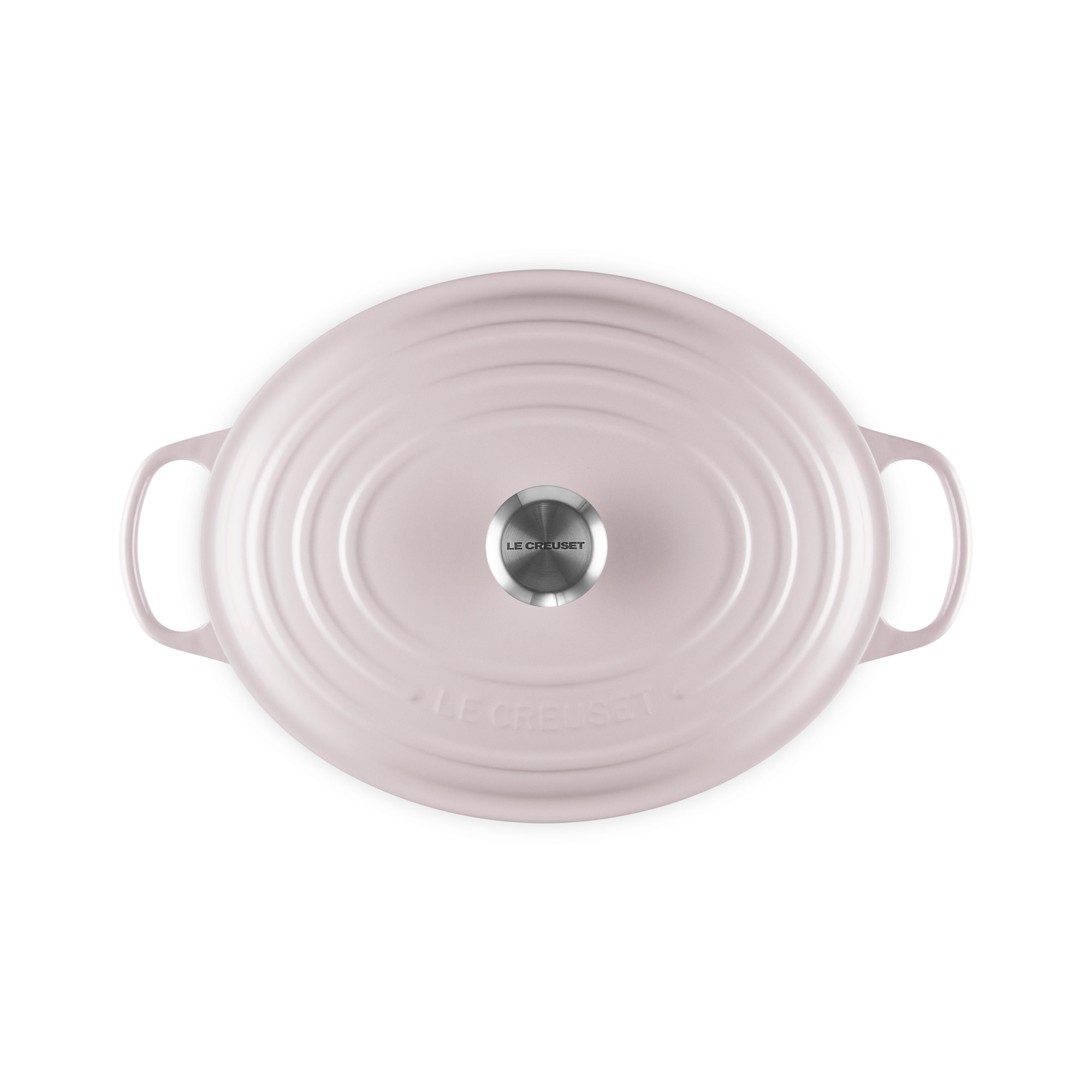 Imagen 5 de Cocotte oval de hierro fundido Le Creuset - Rosa 33 cm Rosa