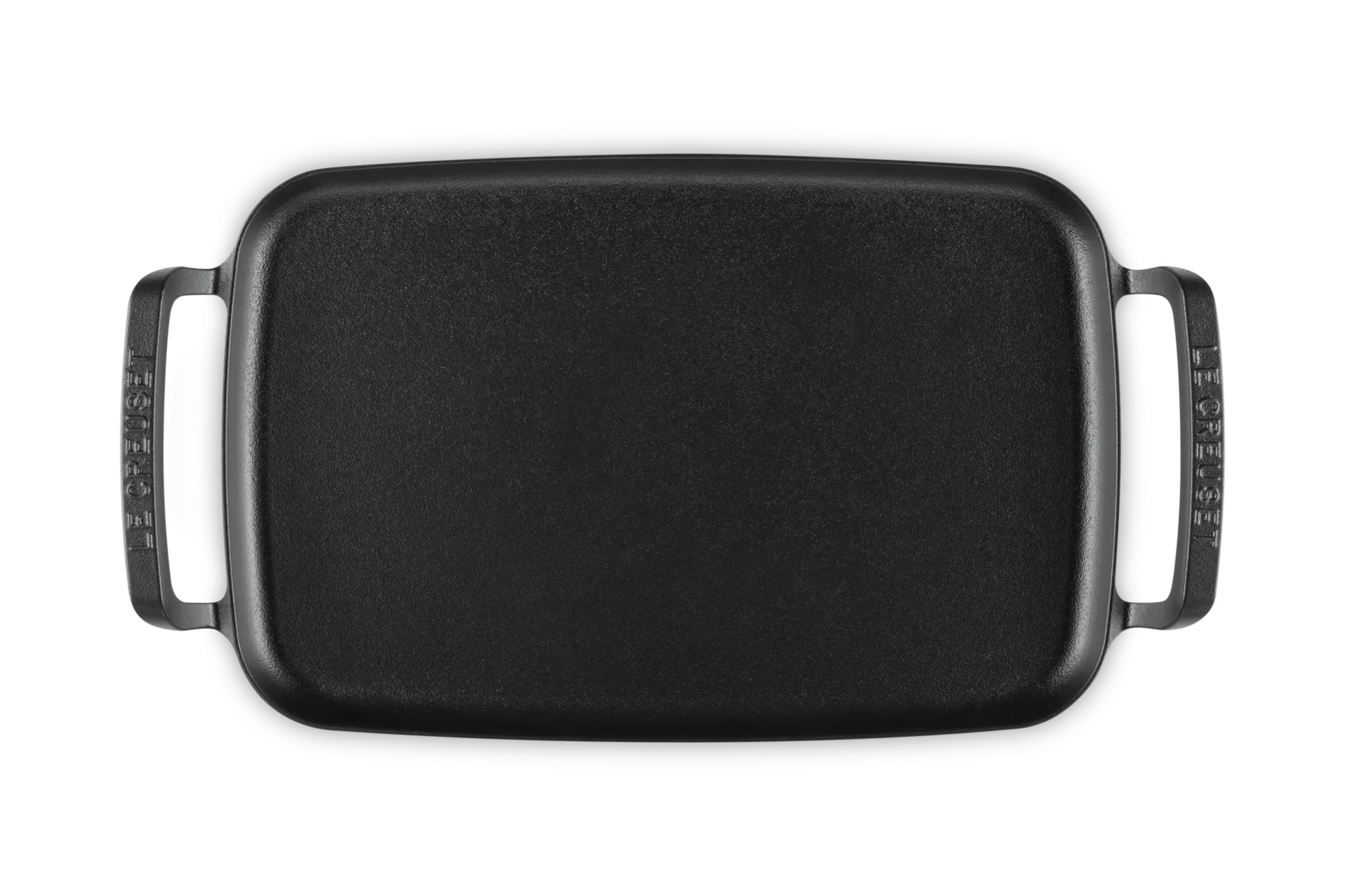Bandeja BBQ Rectangular Hierro Fundido Le Creuset - Negro Negro-1