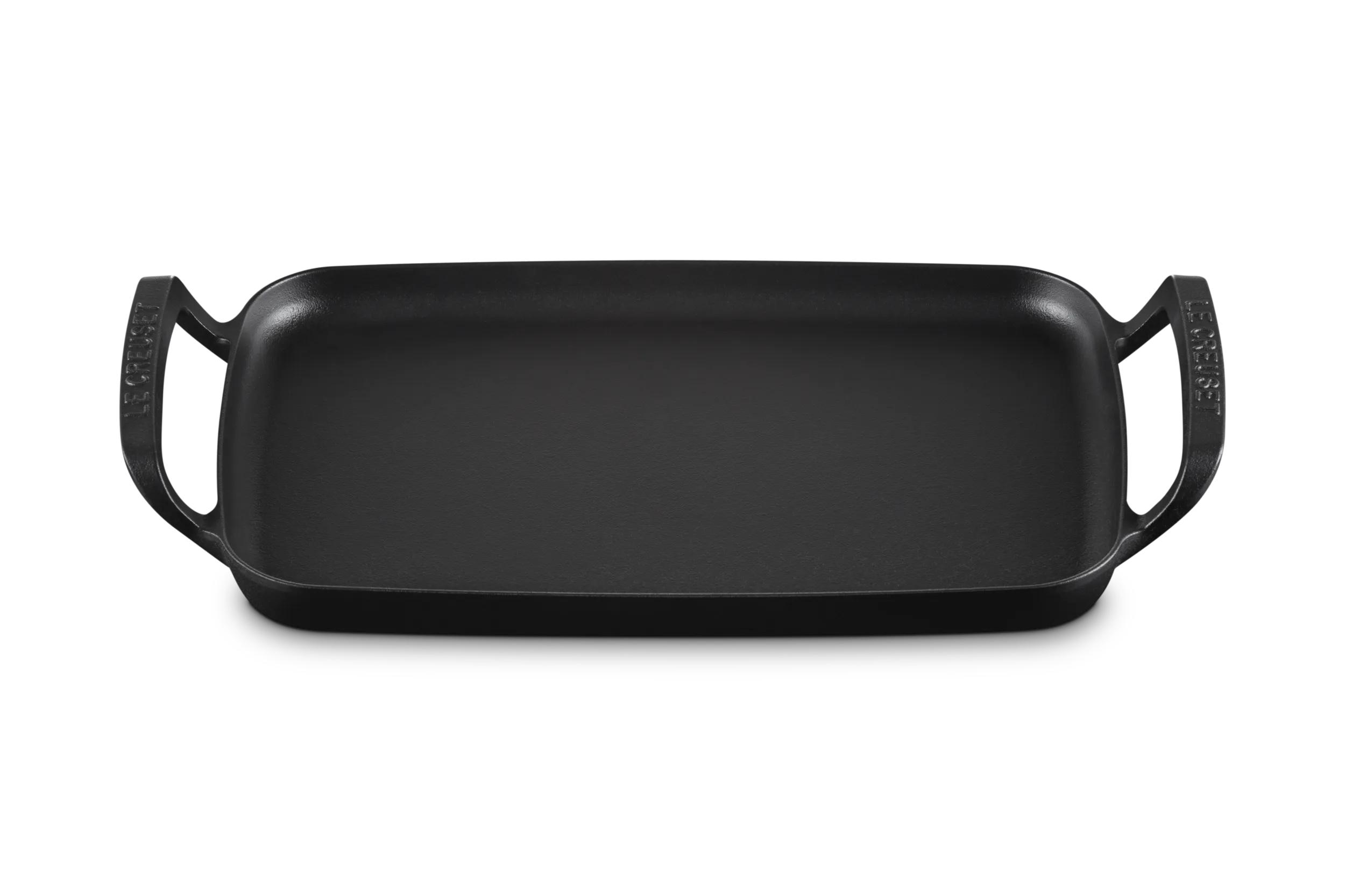 Bandeja BBQ Rectangular Hierro Fundido Le Creuset - Negro Negro-2