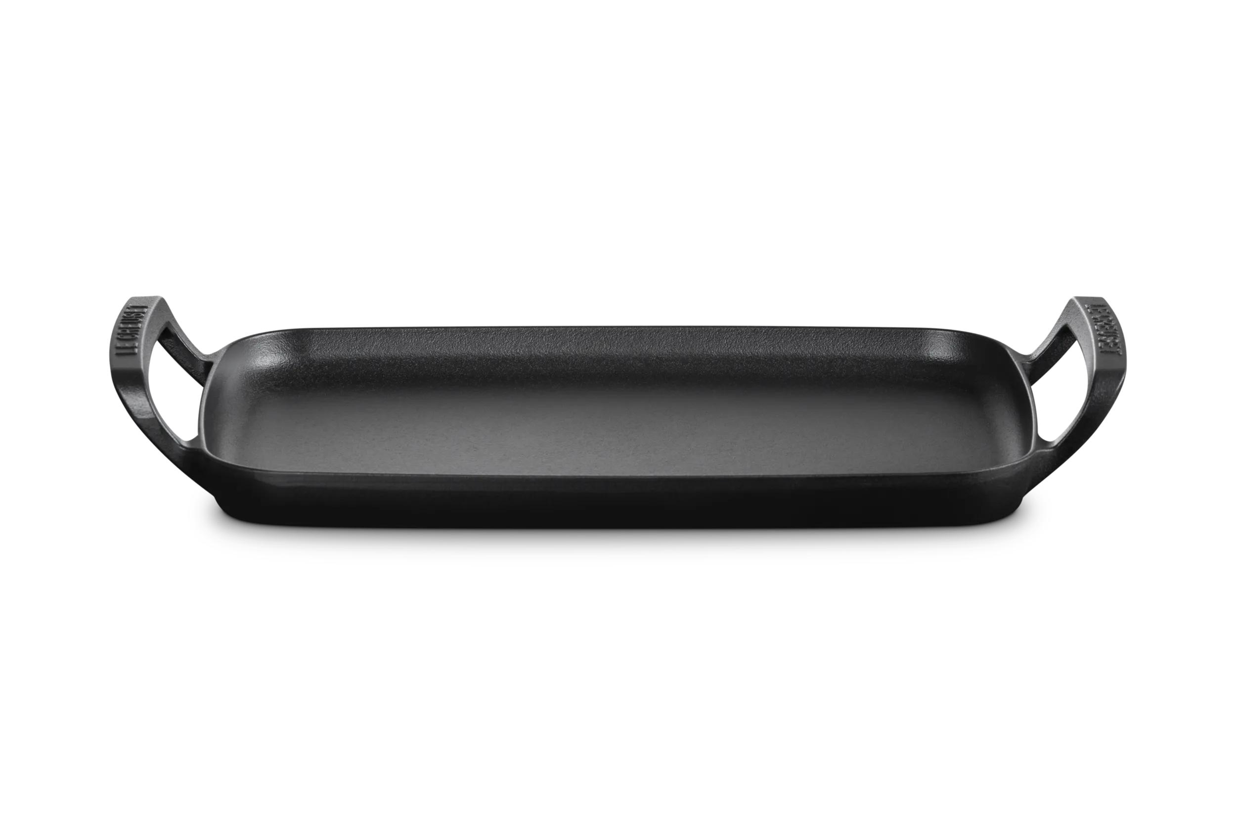 Bandeja BBQ Rectangular Hierro Fundido Le Creuset - Negro Negro-3