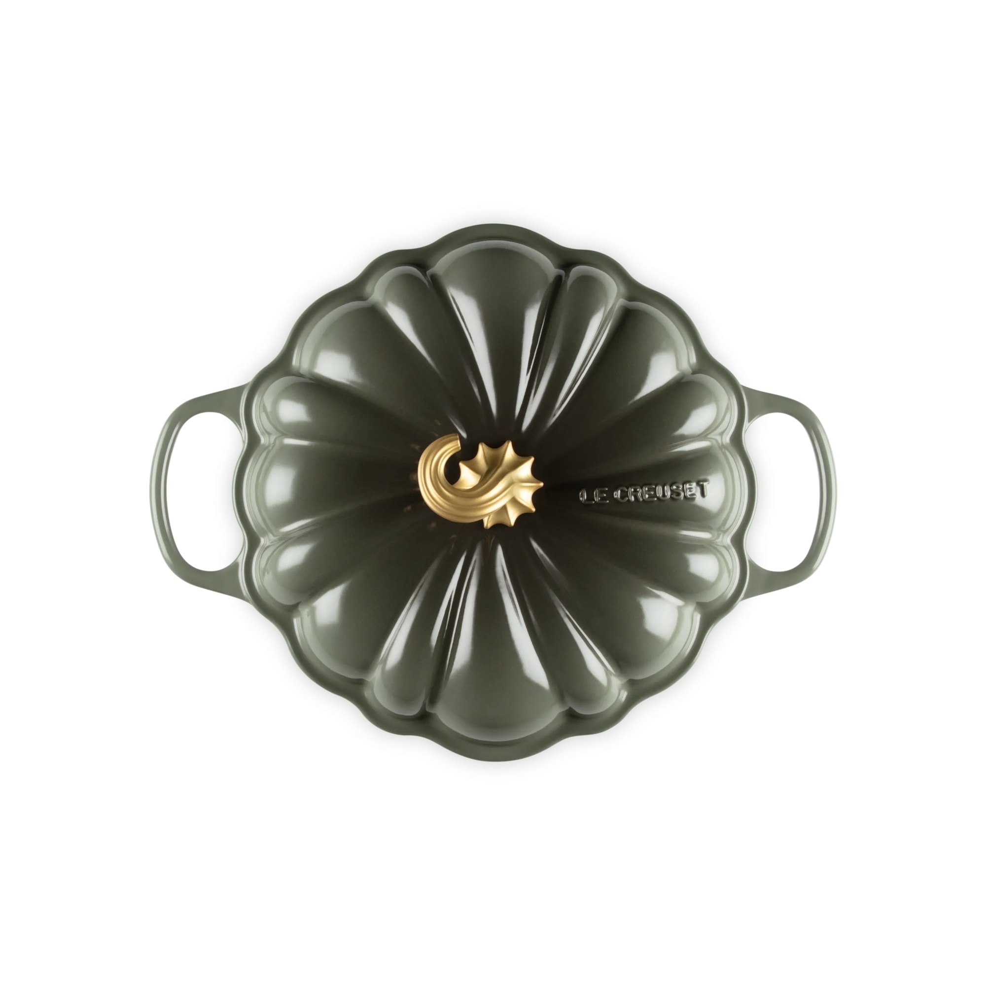 Imagen 4 de Cacerola baja calabaza de hierro fundido Le Creuset - Verde oscuro Cacerola de 28 cm Verde oscuro