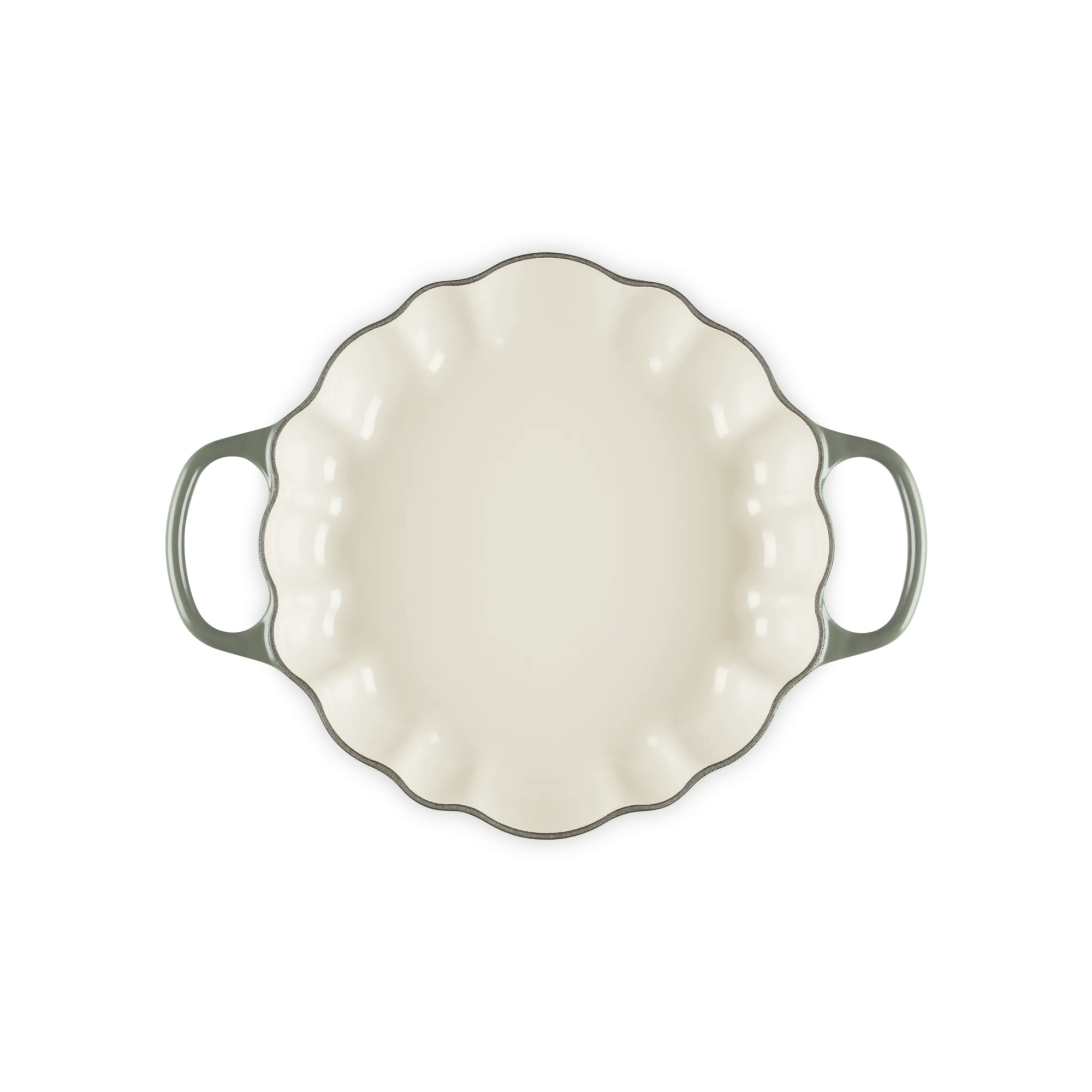 Imagen 5 de Cacerola baja calabaza de hierro fundido Le Creuset - Verde oscuro Cacerola de 28 cm Verde oscuro