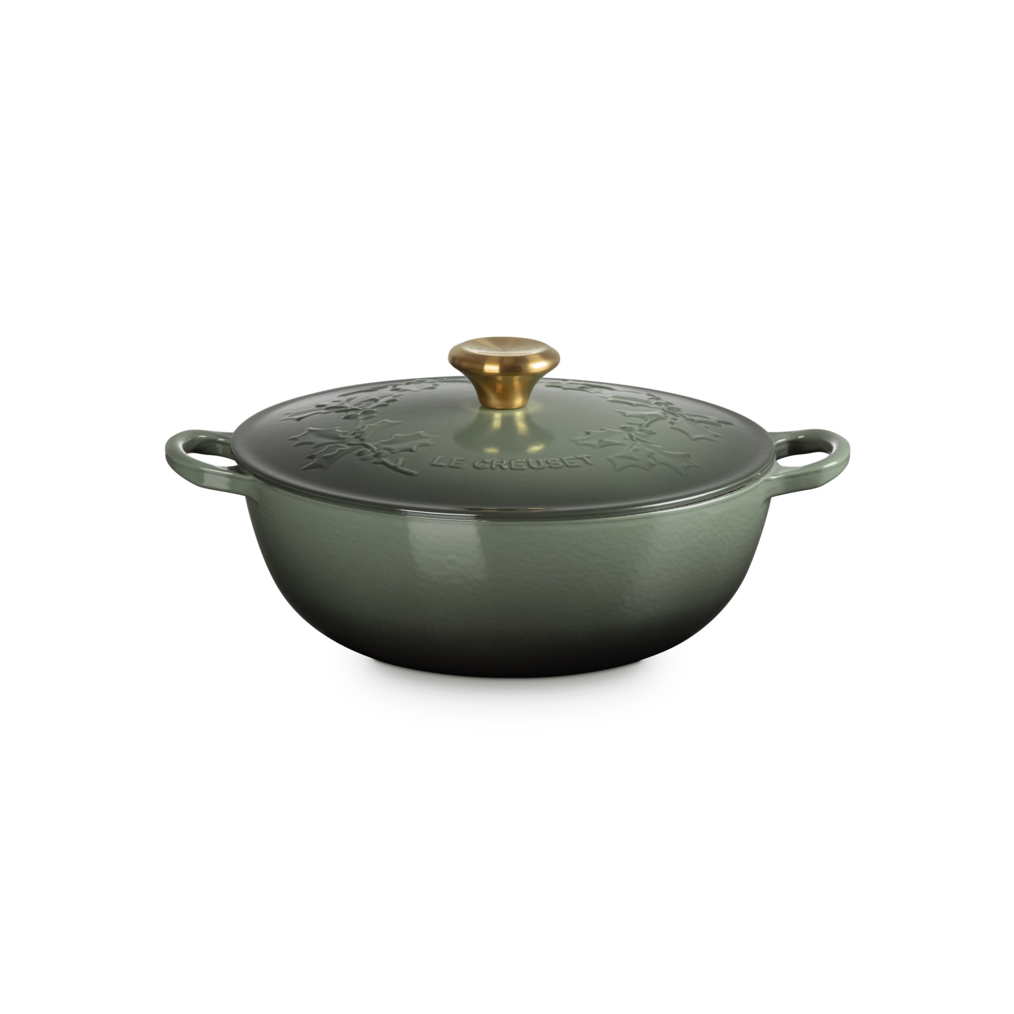 Marmita Holly de hierro fundido Le Creuset - Verde Cacerola de 26 cm Verde-1