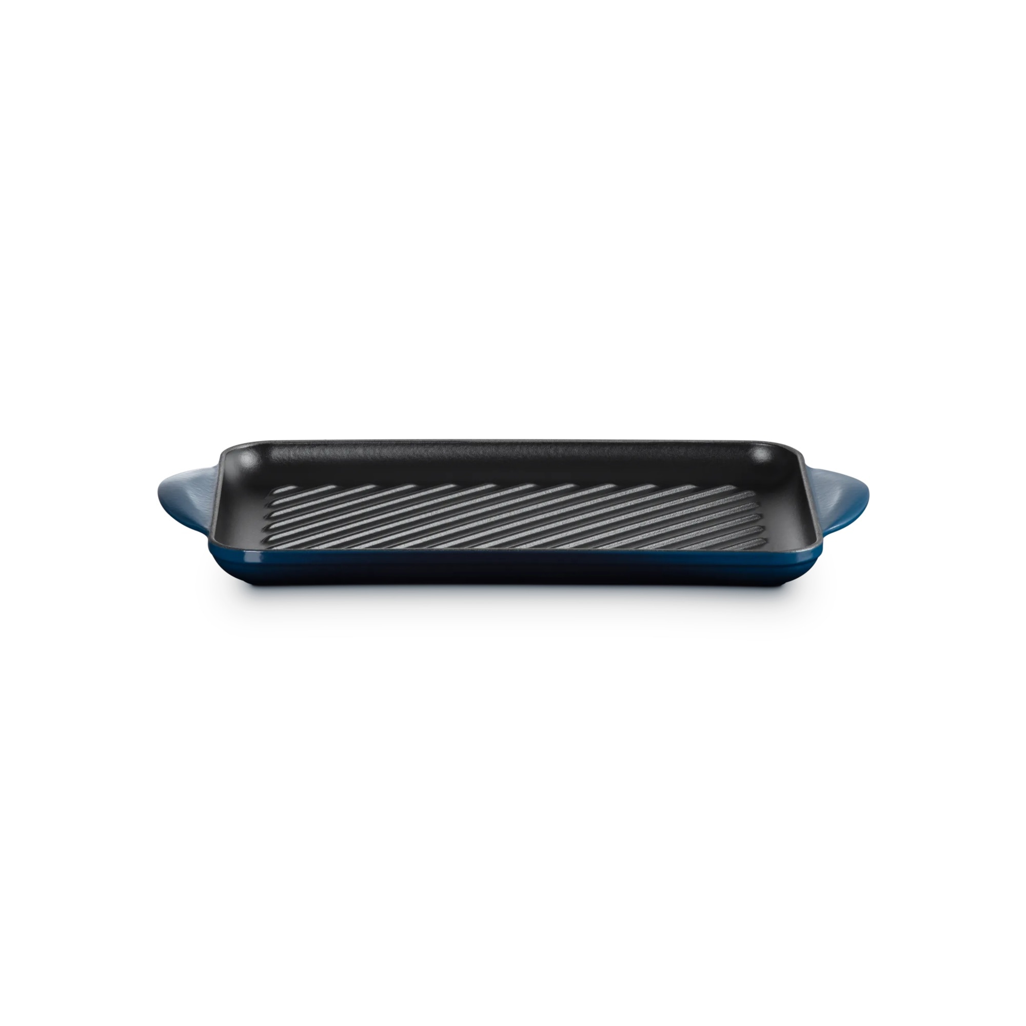 Parrilla rectangular de hierro fundido Le Creuset - Azul oscuro Grill de 32 cm Azul oscuro-1