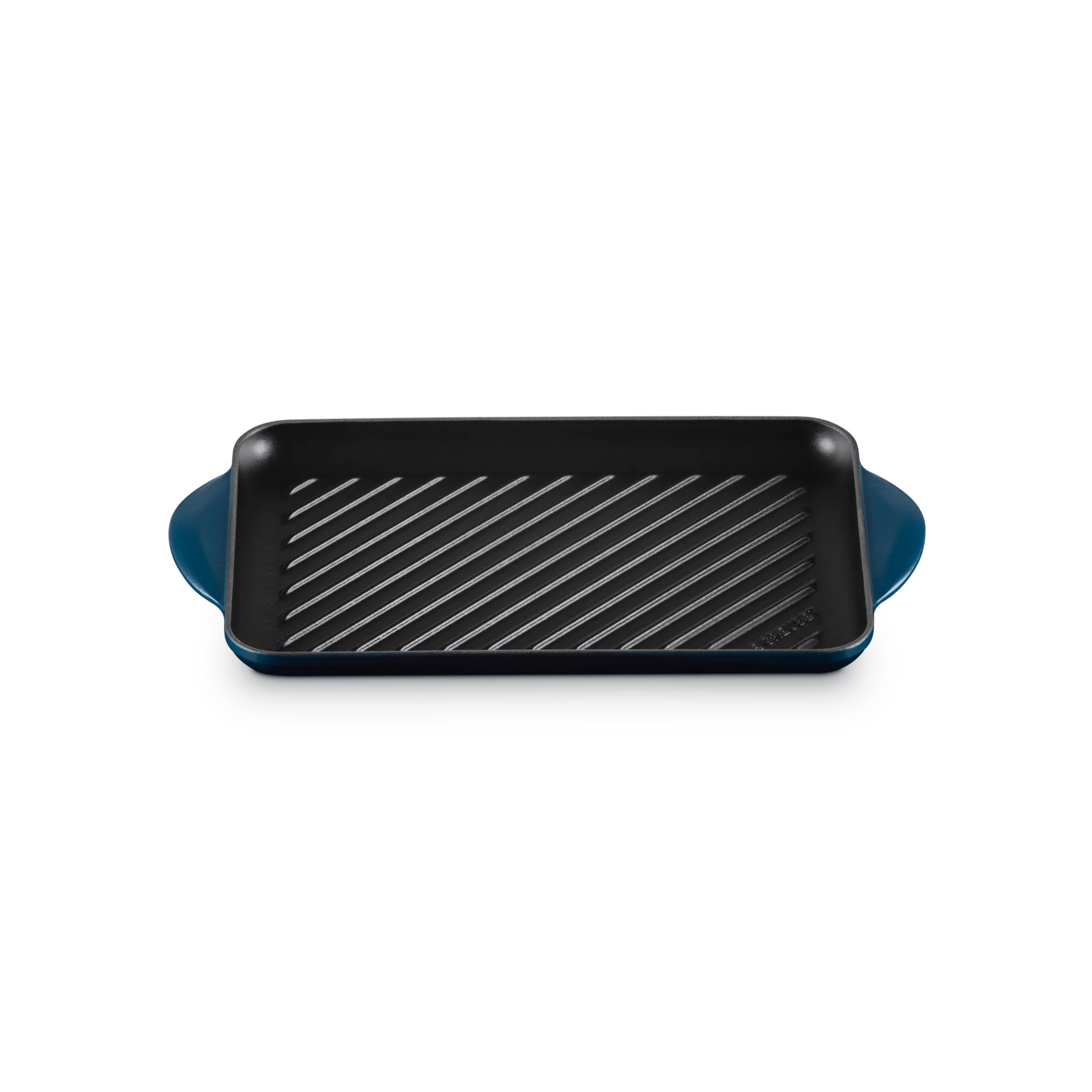 Parrilla rectangular de hierro fundido Le Creuset - Azul oscuro Grill de 32 cm Azul oscuro-2