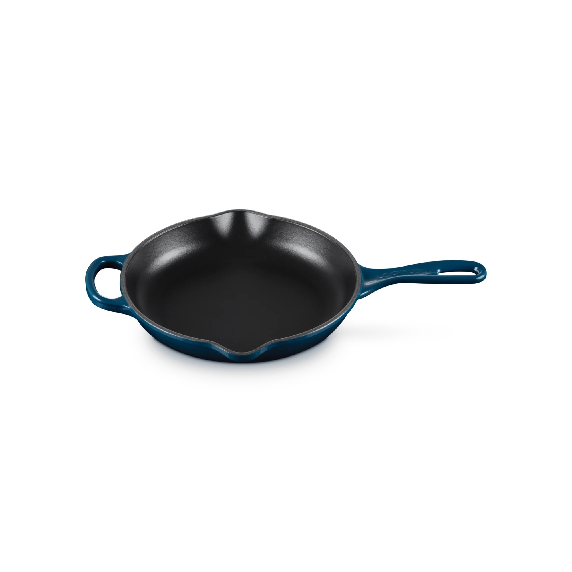Imagen 1 de Sartén Skillet redonda de hierro fundido Le Creuset - Azul oscuro Sartén de 23 cm Azul oscuro