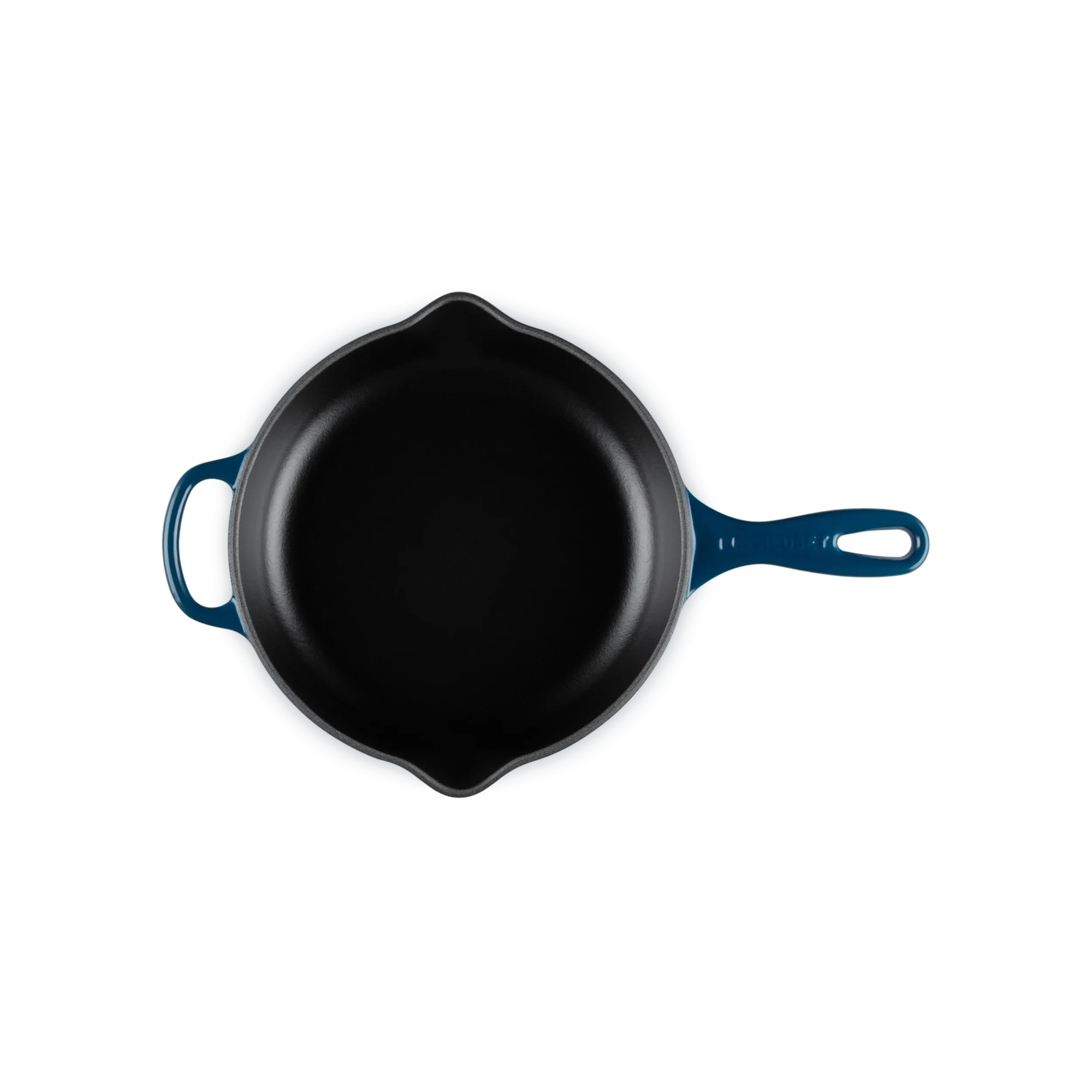 Imagen 3 de Sartén Skillet redonda de hierro fundido Le Creuset - Azul oscuro Sartén de 23 cm Azul oscuro