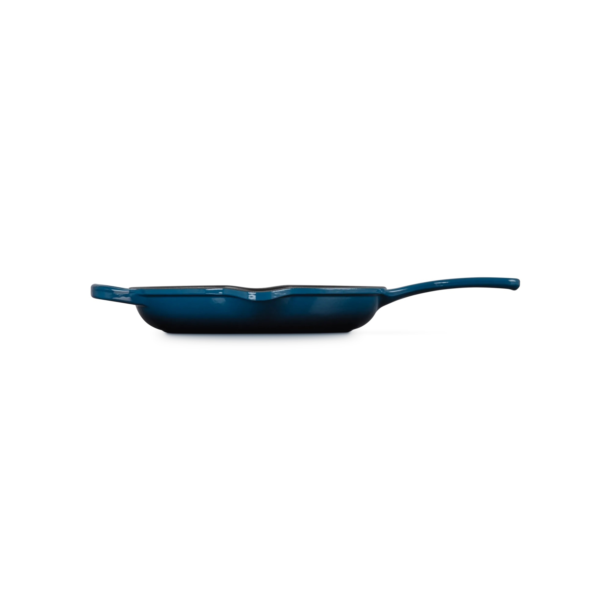 Imagen 4 de Sartén Skillet redonda de hierro fundido Le Creuset - Azul oscuro Sartén de 23 cm Azul oscuro