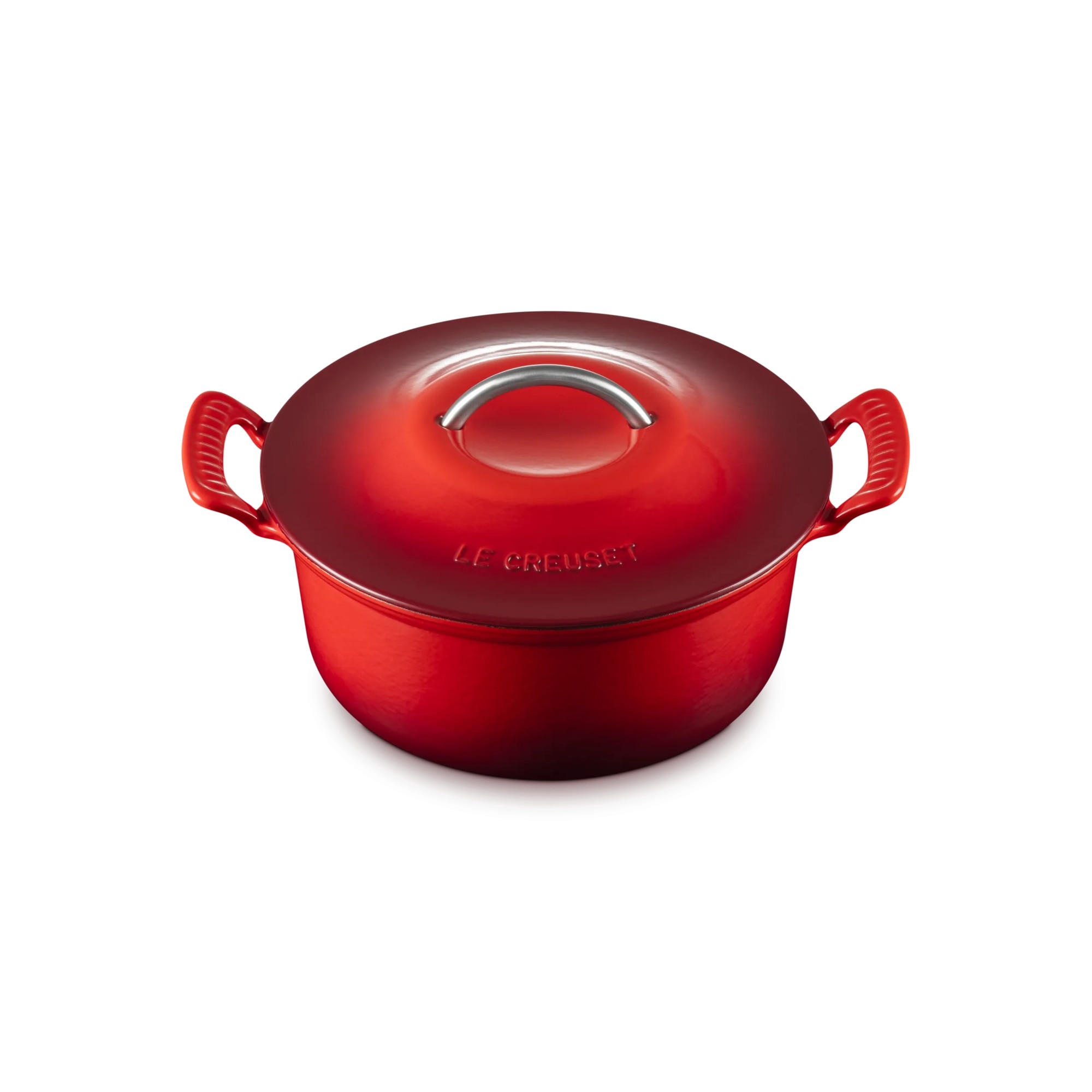 Cocotte redonda Modern Heritage hierro fundido Le Creuset - Cereza Cereza-1