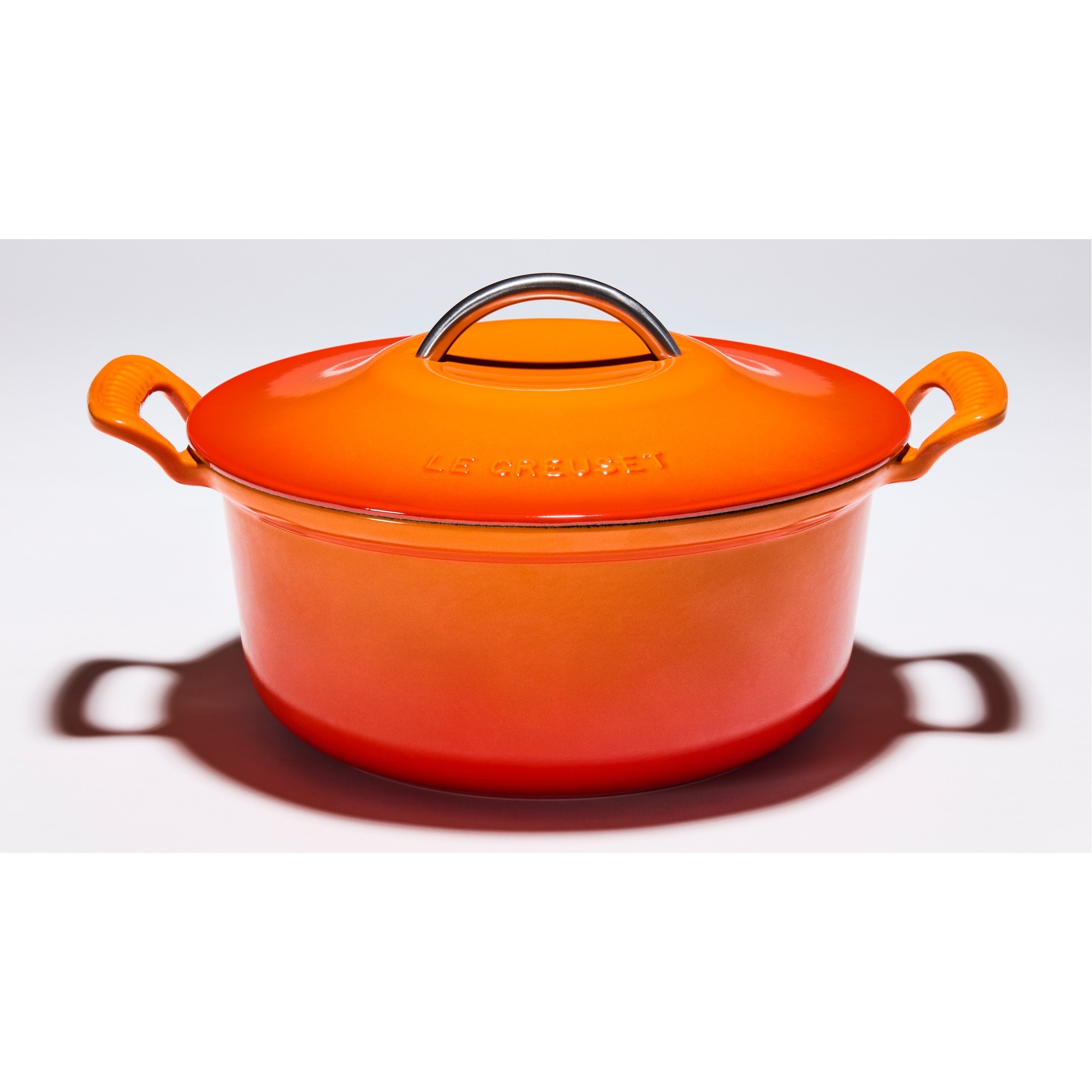 Cocotte redonda Modern Heritage hierro fundido Le Creuset - Volcánico Volcánico-1