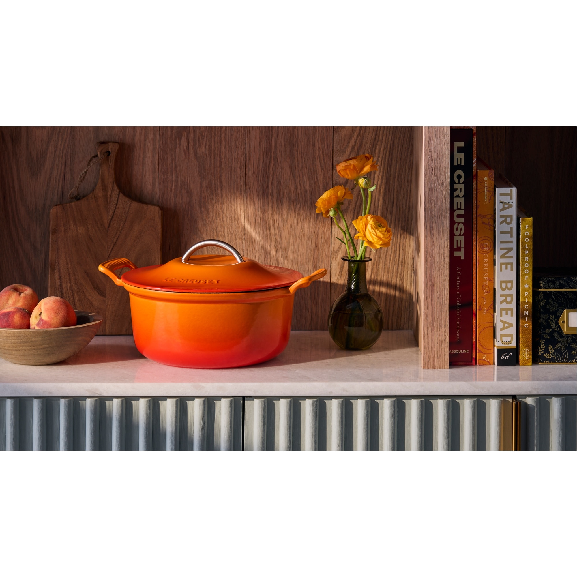 Cocotte redonda Modern Heritage hierro fundido Le Creuset - Volcánico Volcánico-2